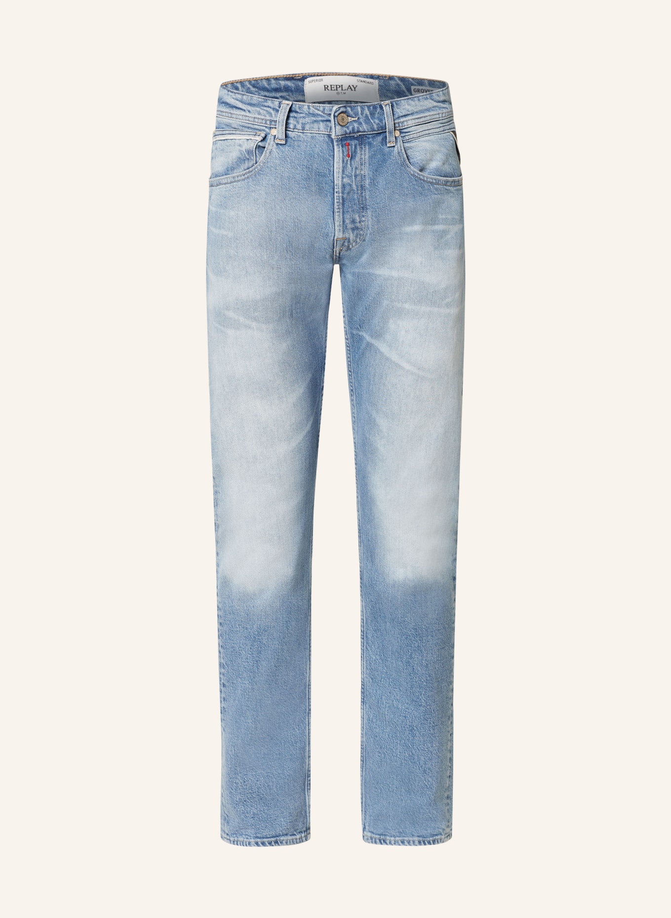 Replay straight leg jeans cheap