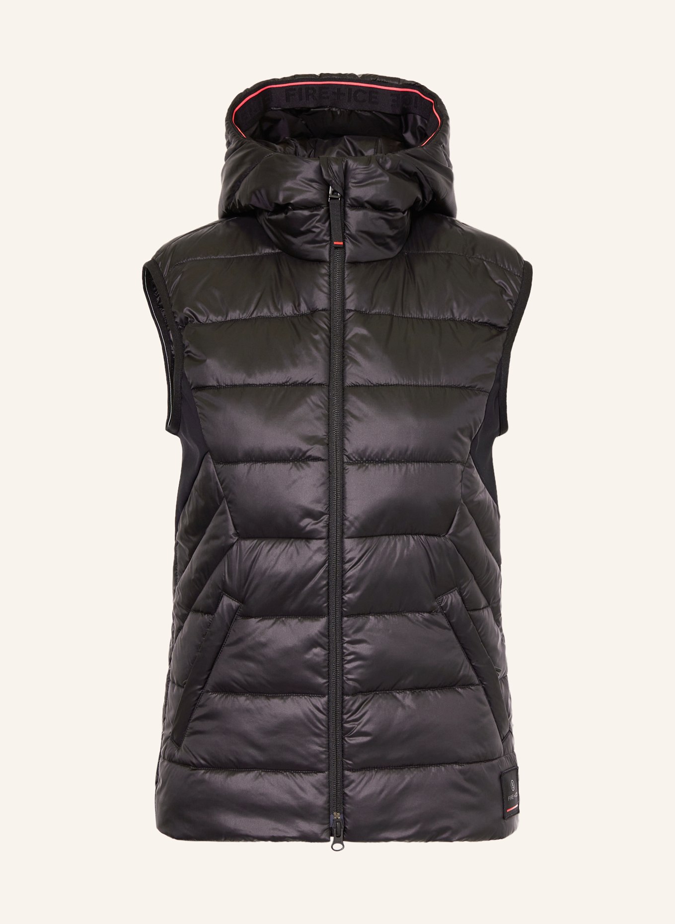 FIRE+ICE Hybrid-Steppweste KARYN: SCHWARZ