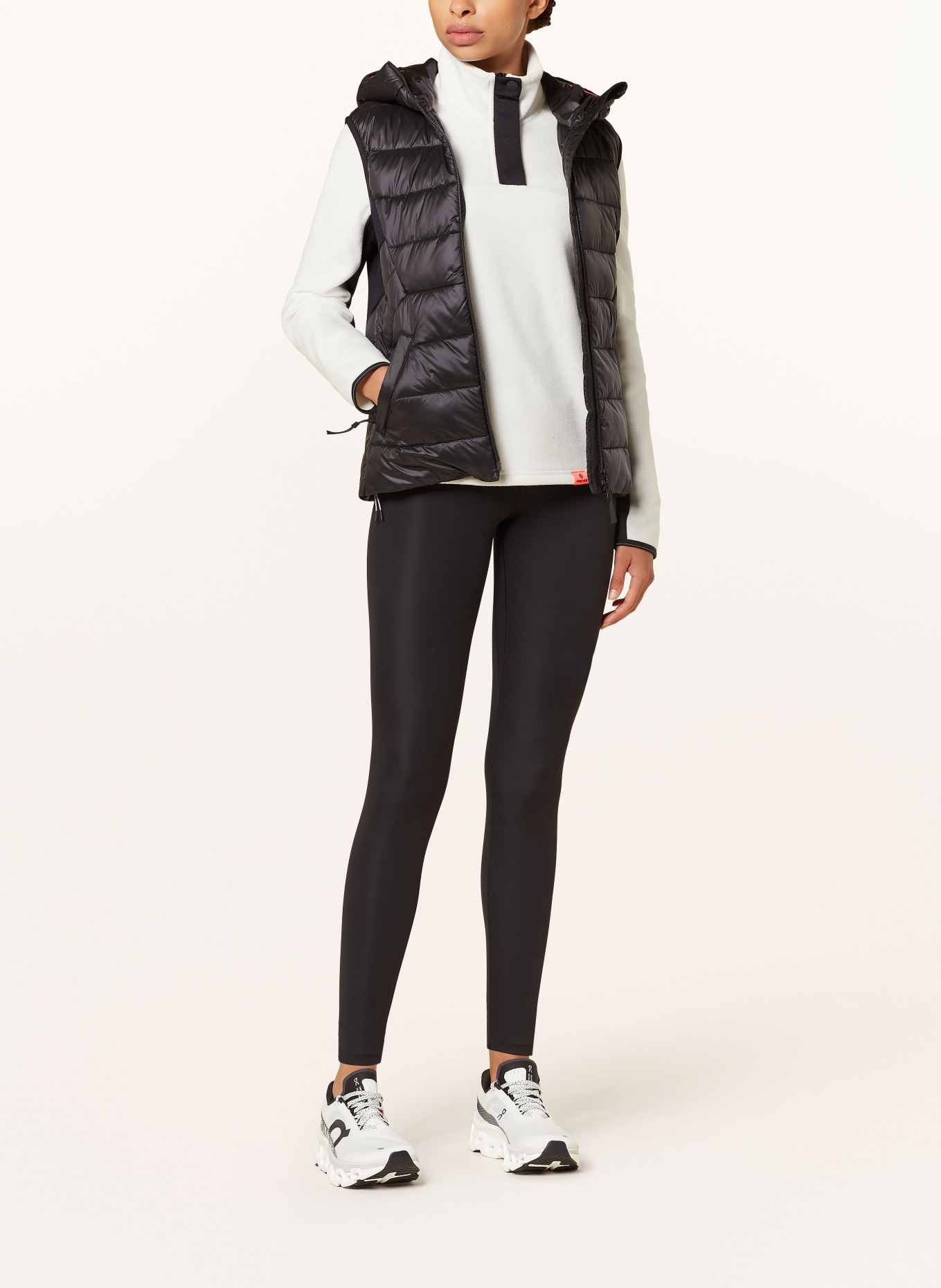 FIRE+ICE Hybrid-Steppweste KARYN: SCHWARZ