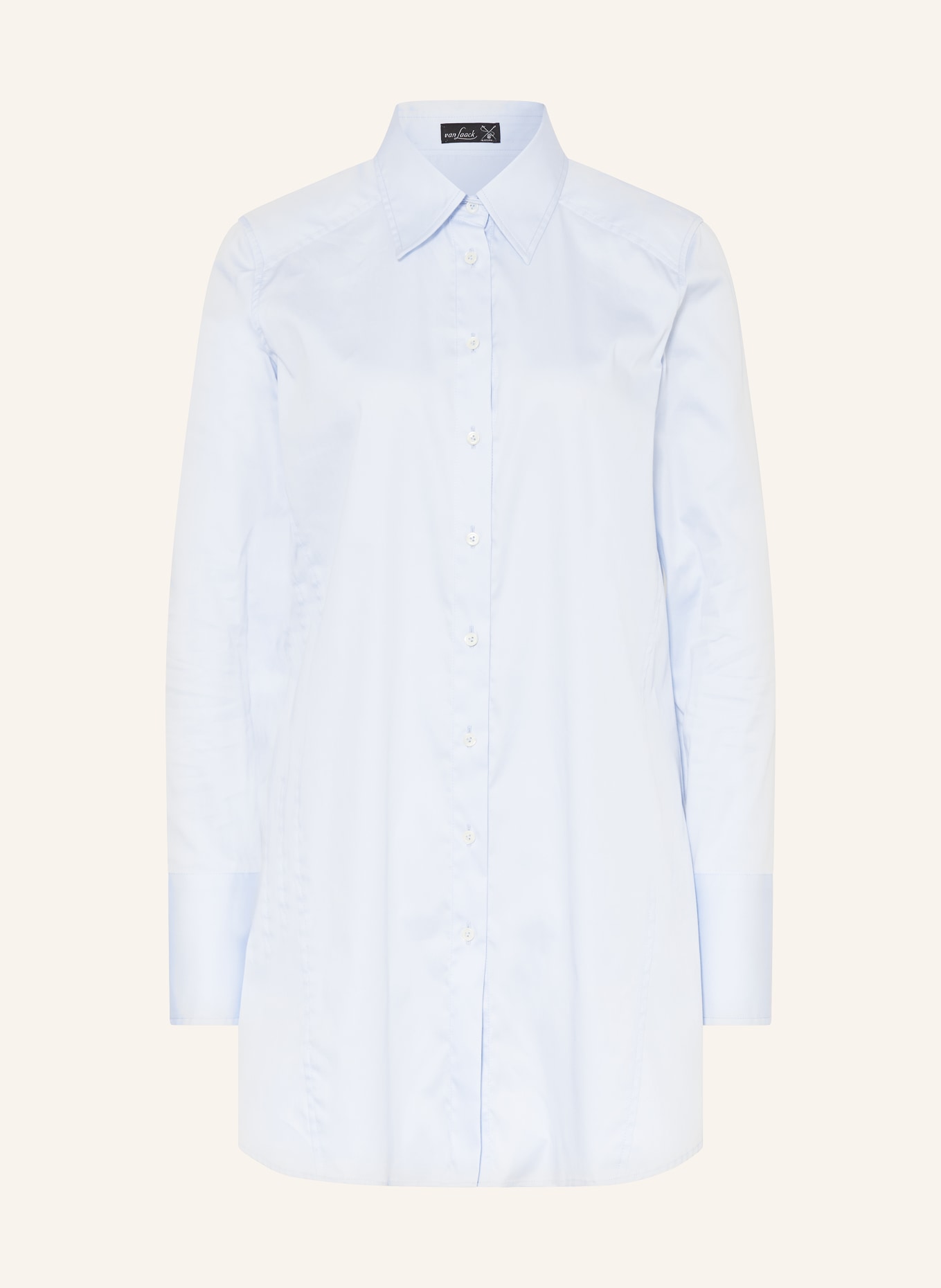 van Laack Shirt blouse BLUMIS, Color: LIGHT BLUE (Image 1)