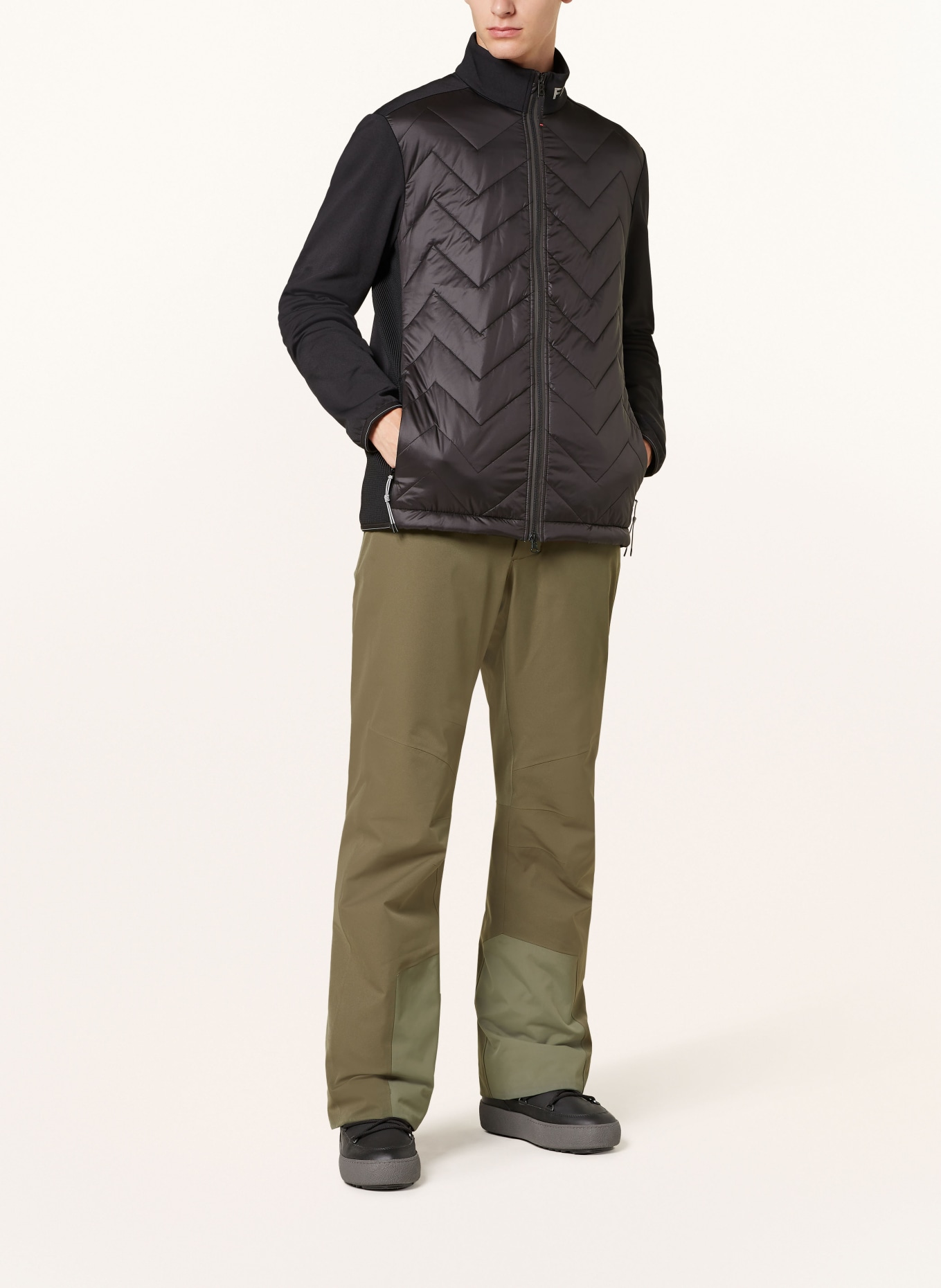 FIRE+ICE Midlayer jacket BANJAN: BLACK