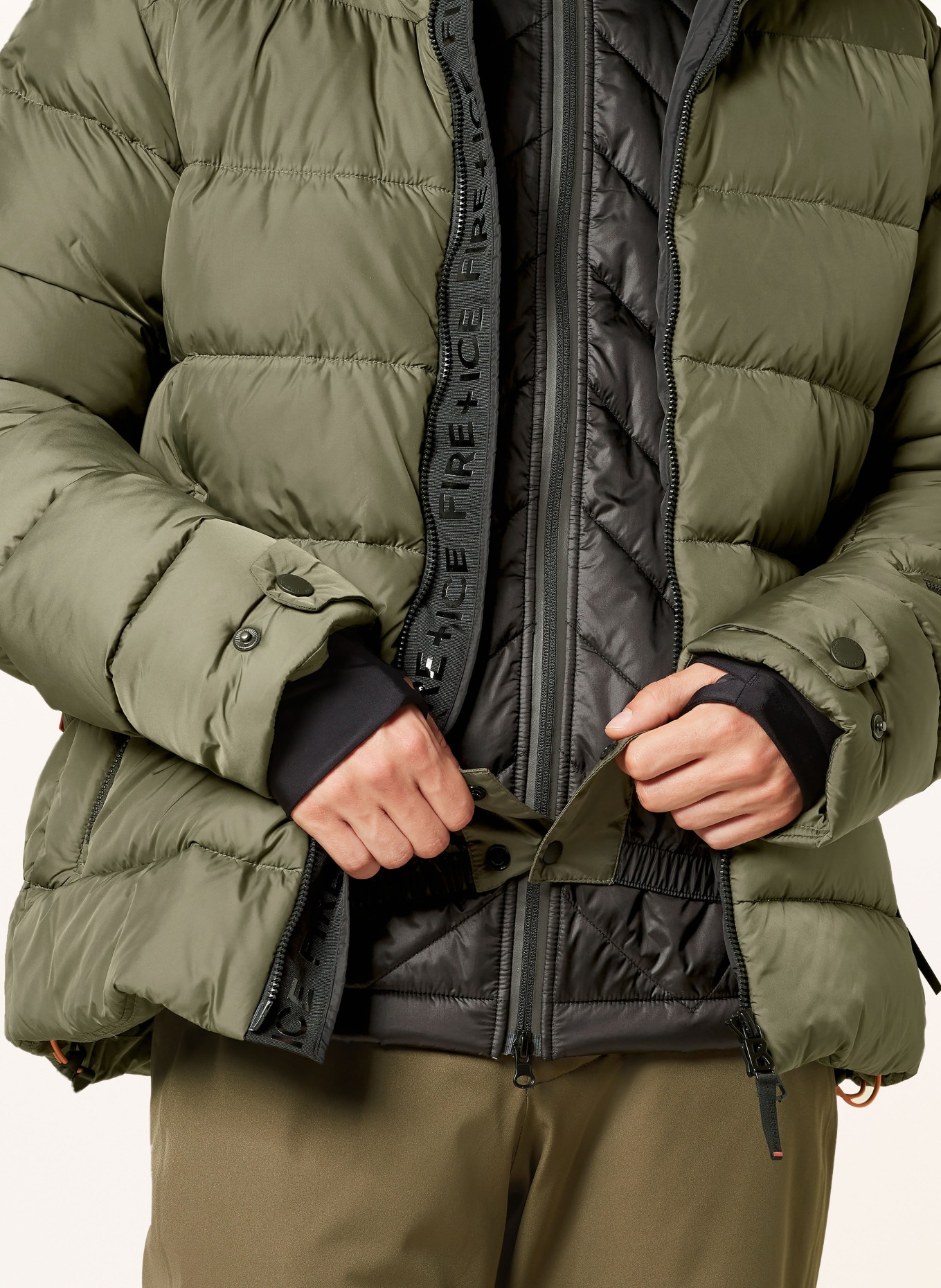 FIRE+ICE Ski jacket LUKA2: OLIVE