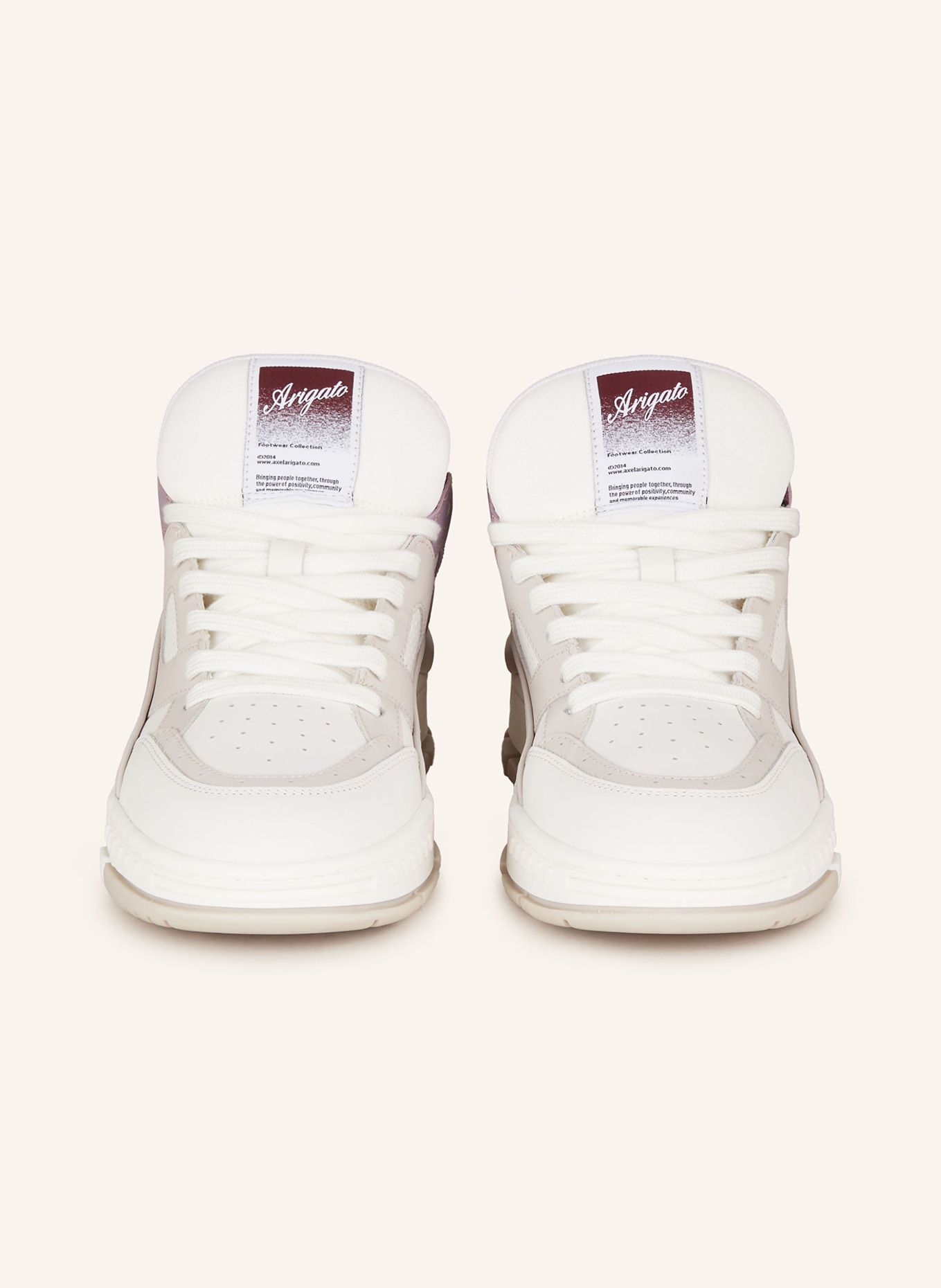 AXEL ARIGATO Sneaker AREA: WEISS / HELLLILA