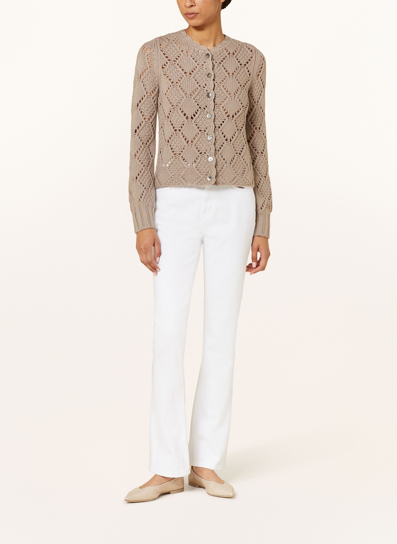 Johann & Johanna Strickjanker: TAUPE MELANGE