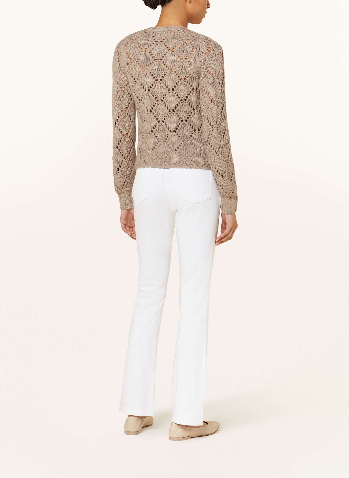 Johann & Johanna Strickjanker: TAUPE MELANGE