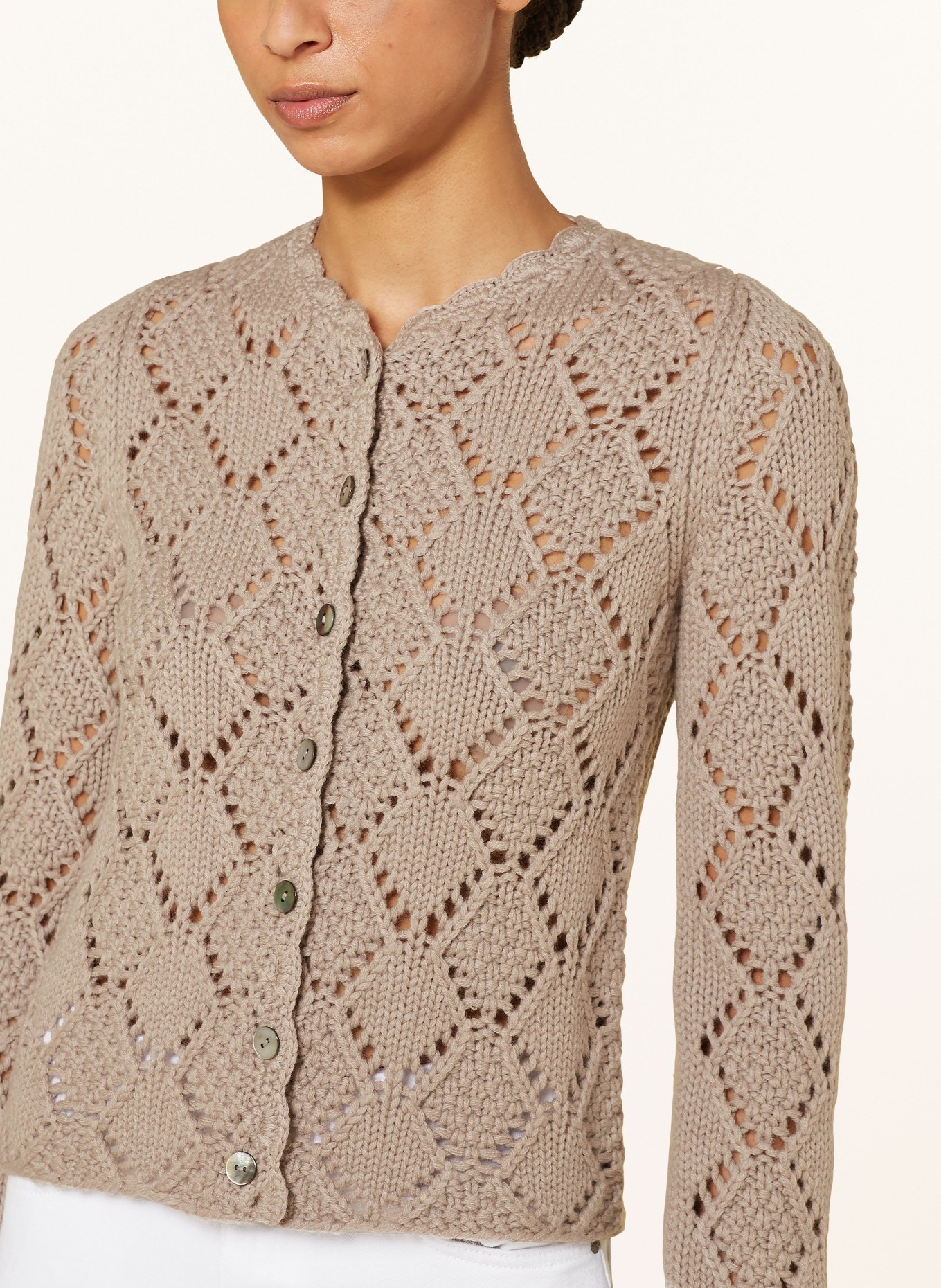 Johann & Johanna Strickjanker: TAUPE MELANGE