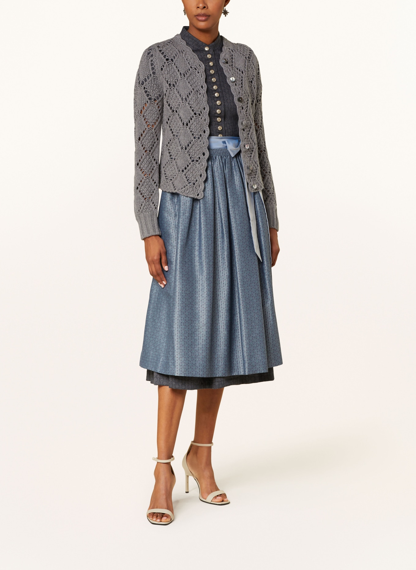 Johann & Johanna Knit cardigan: GRAY