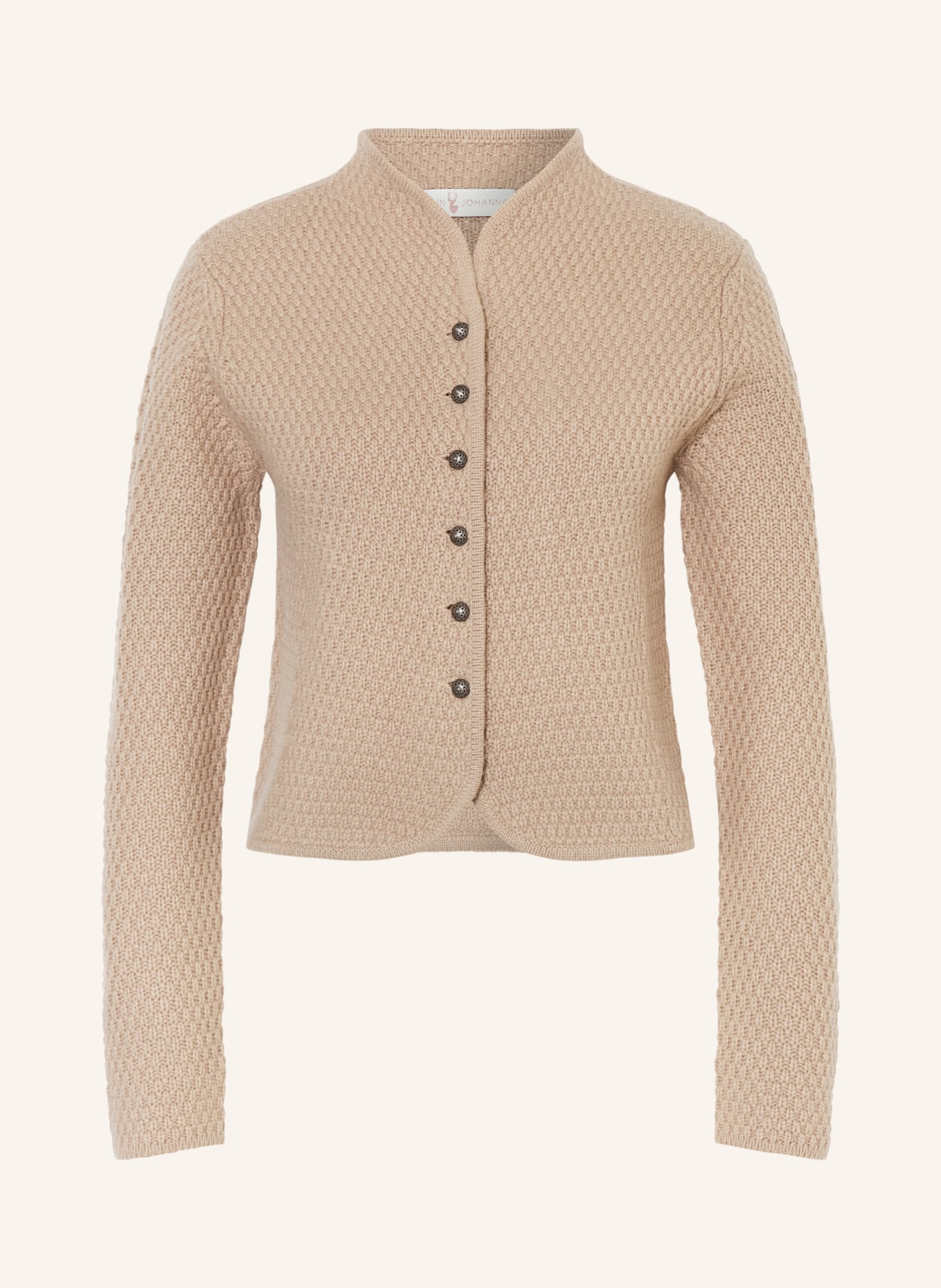 Johann & Johanna Knit cardigan, Color: BEIGE (Image 1)