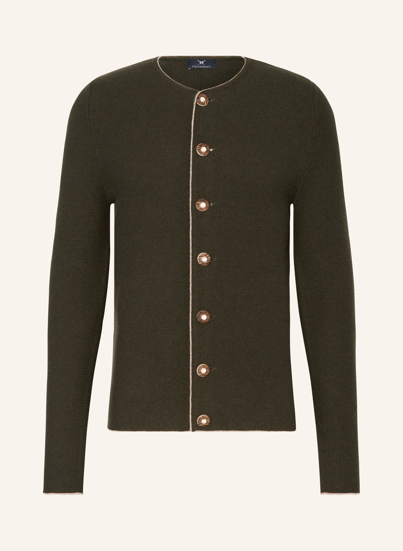 Johann & Johanna Knit cardigan: OLIVE