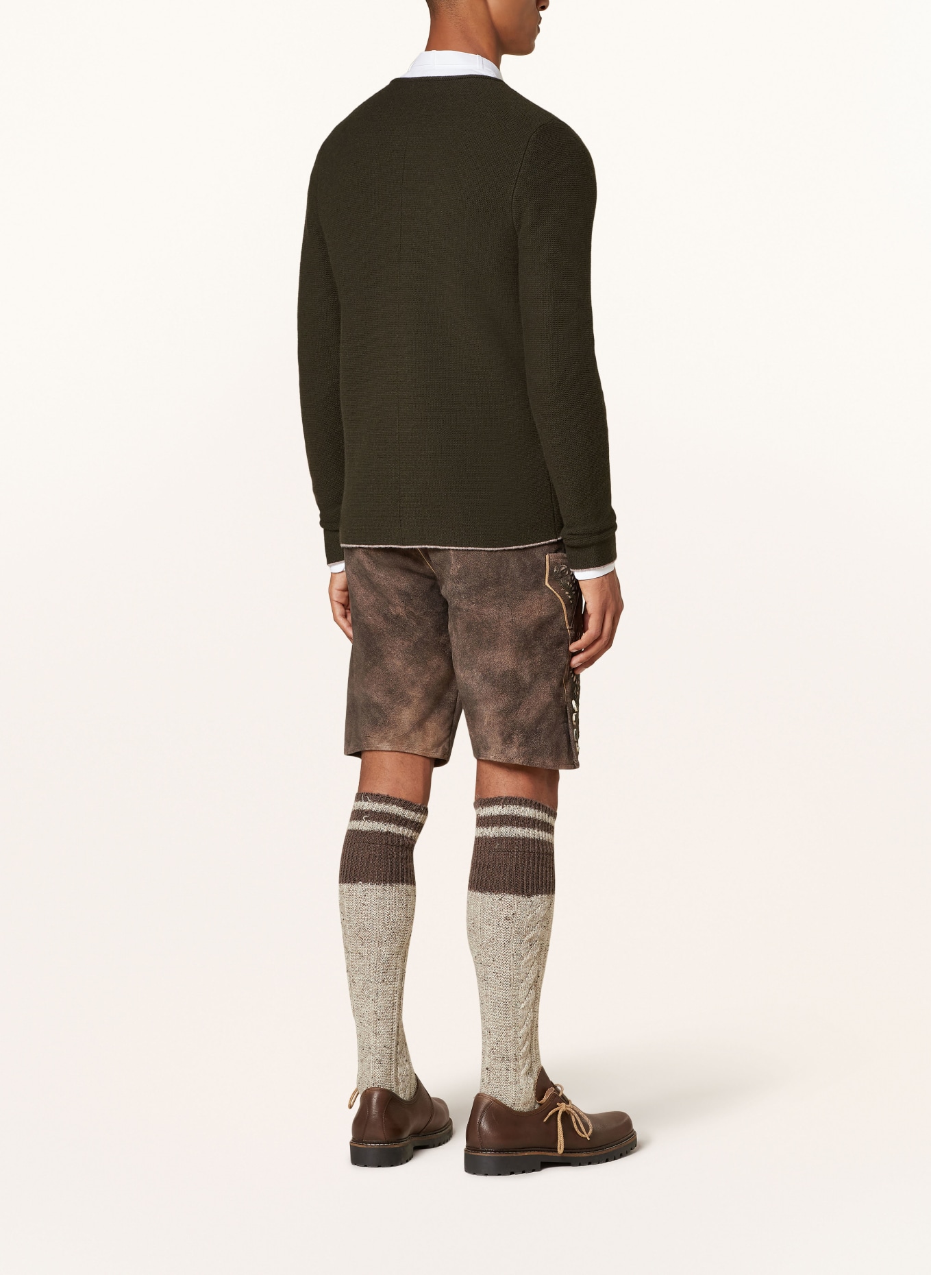 Johann & Johanna Knit cardigan: OLIVE