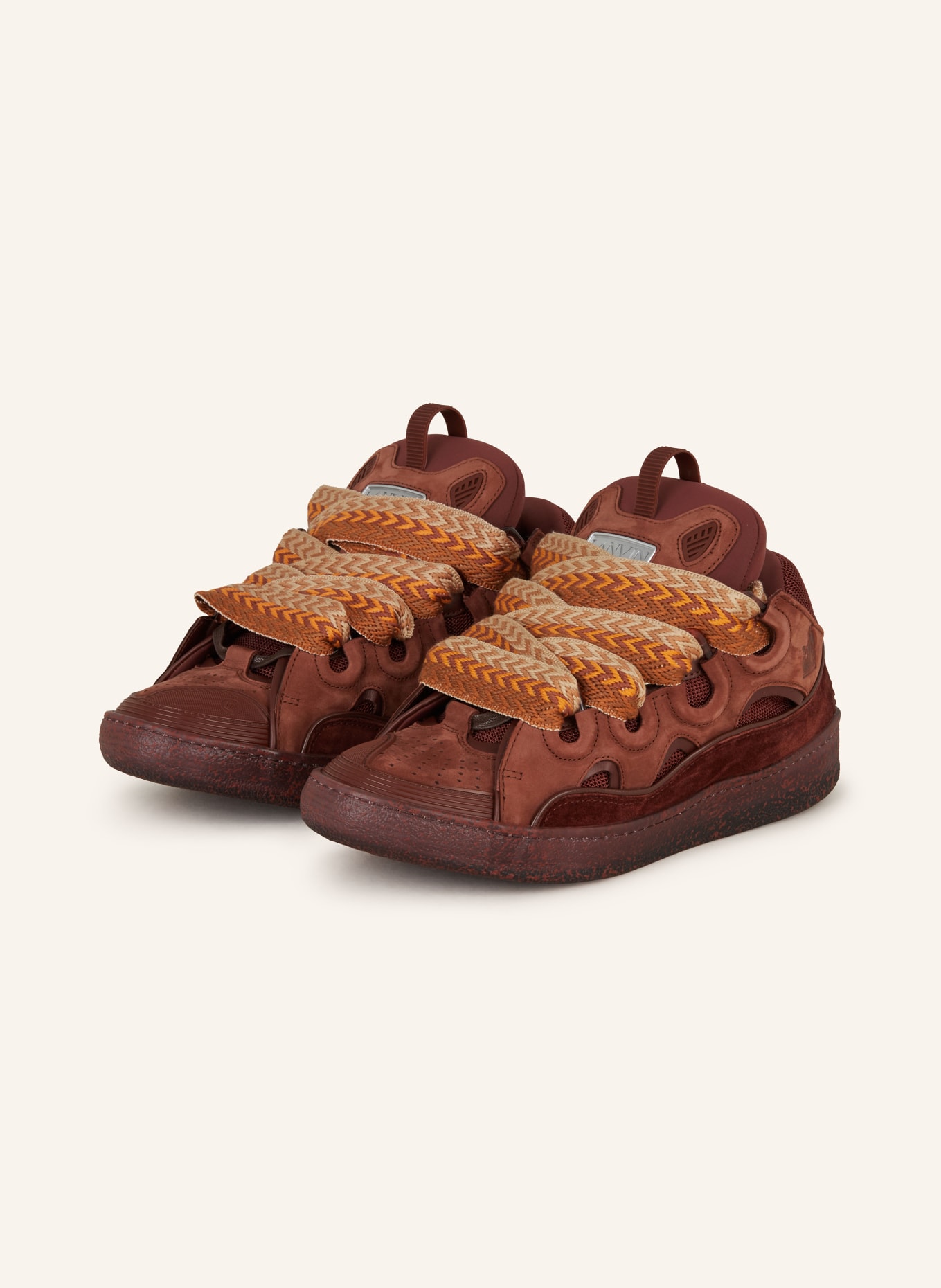 LANVIN Sneakers CURB in brown