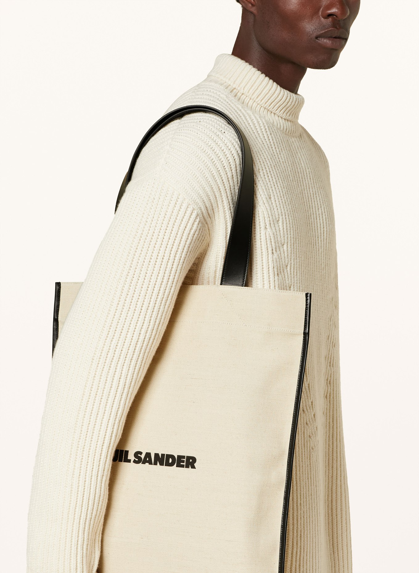 JIL SANDER Shopper, Farbe: CREME (Bild 4)