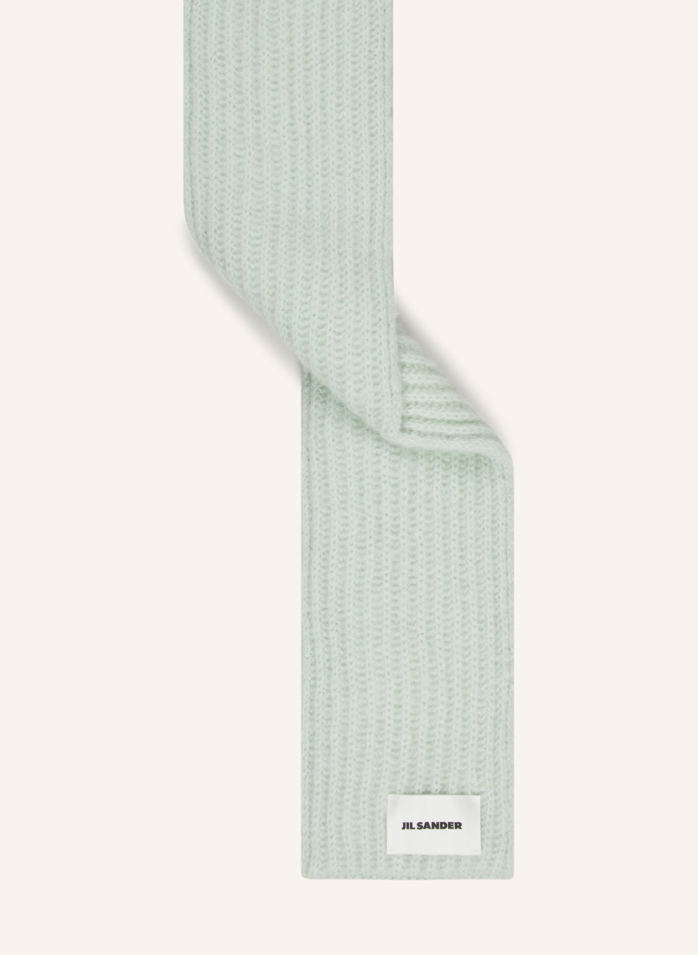 JIL SANDER Mohair scarf: MINT