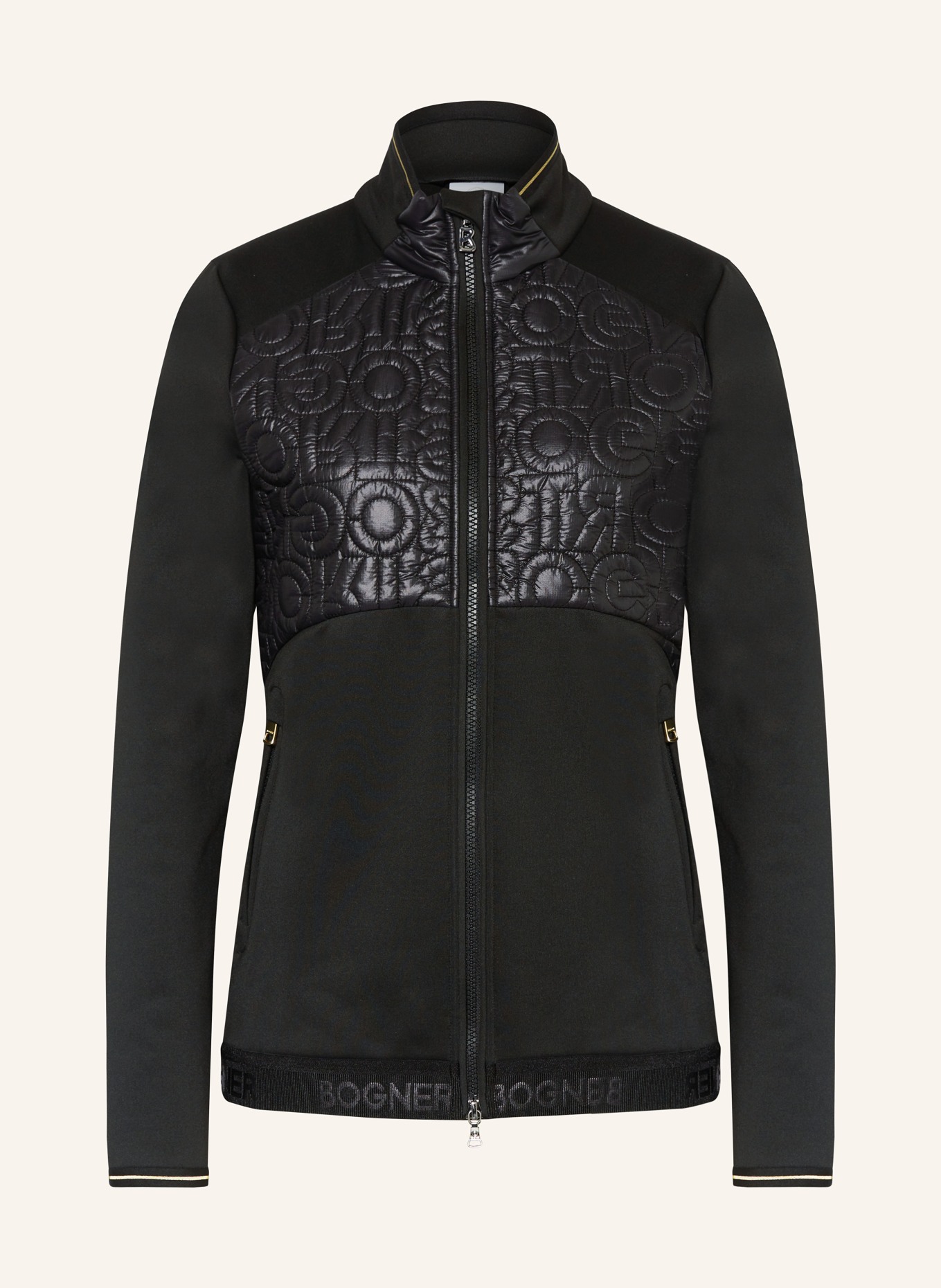 BOGNER Midlayer-Jacke PIARA, Farbe: SCHWARZ (Bild 1)