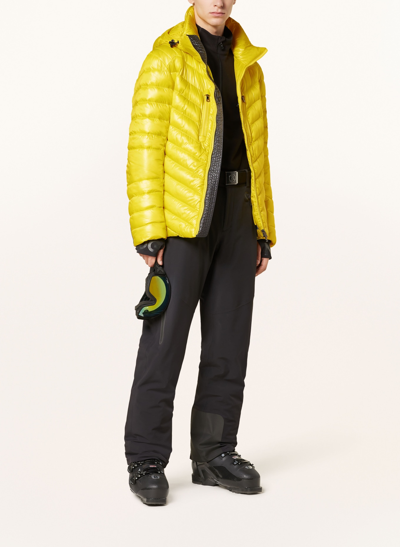 Bogner yellow ski jacket shop