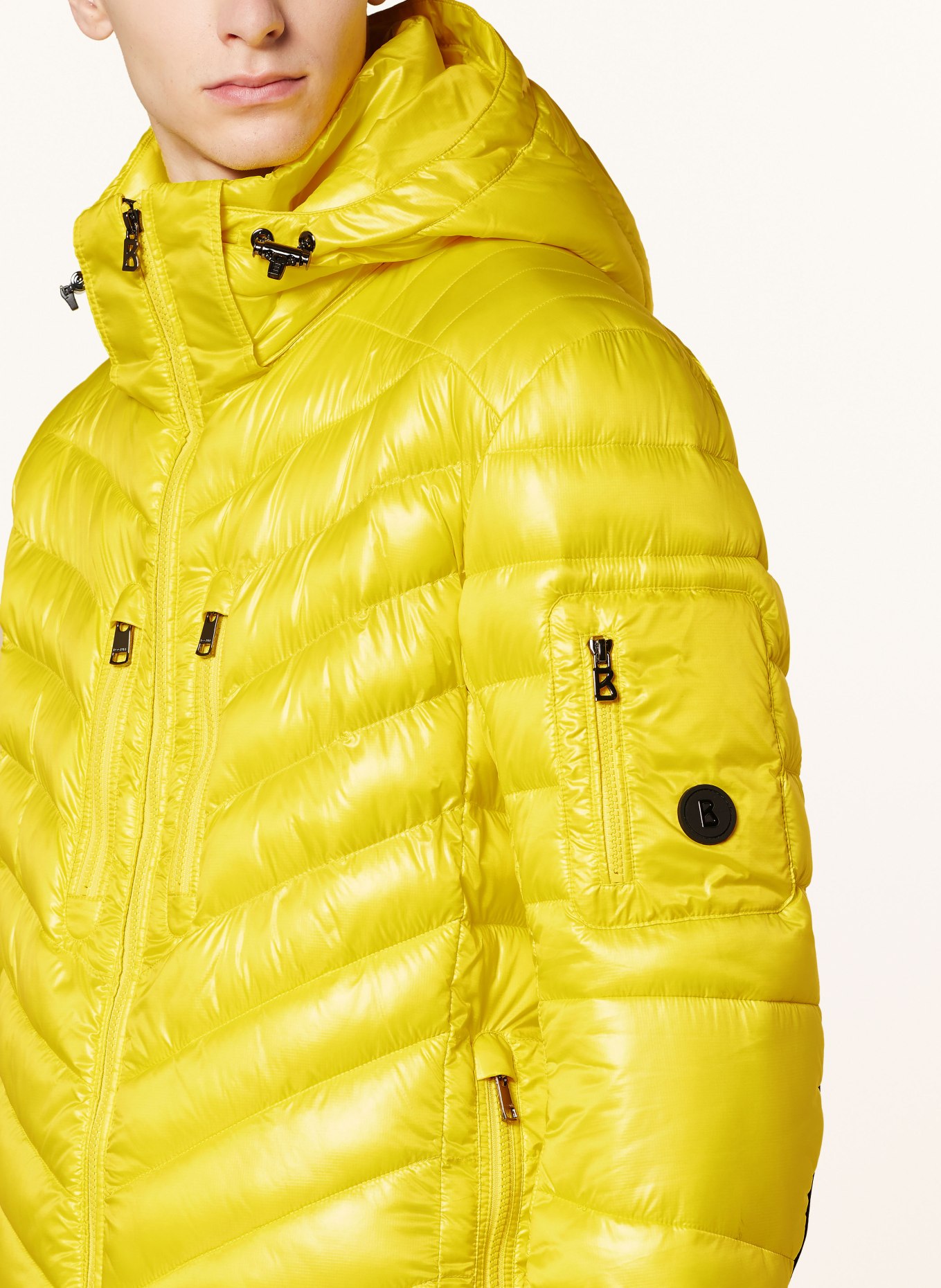 BOGNER Ski jacket DORI in yellow