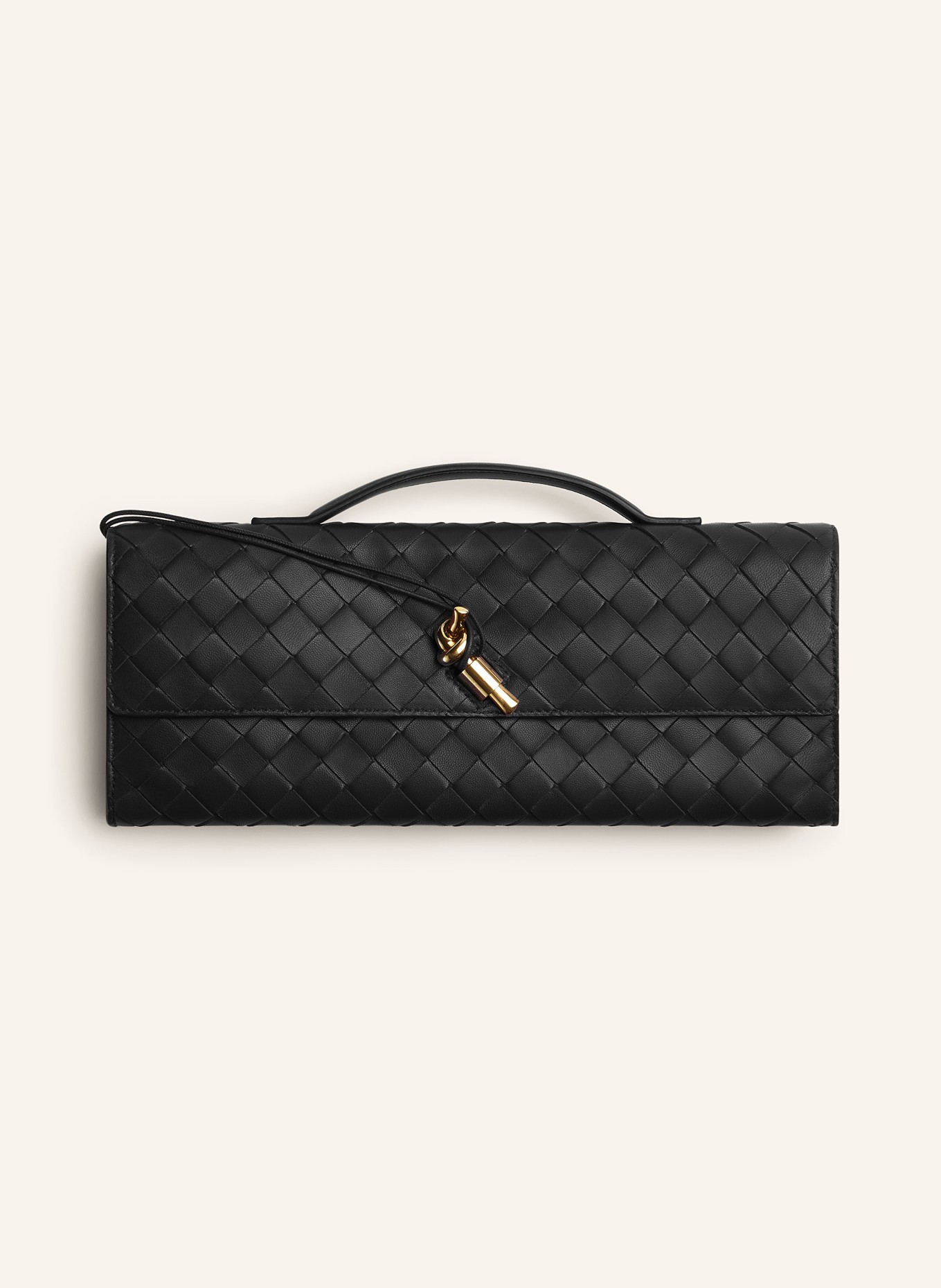 BOTTEGA VENETA Clutch ANDIAMO in black