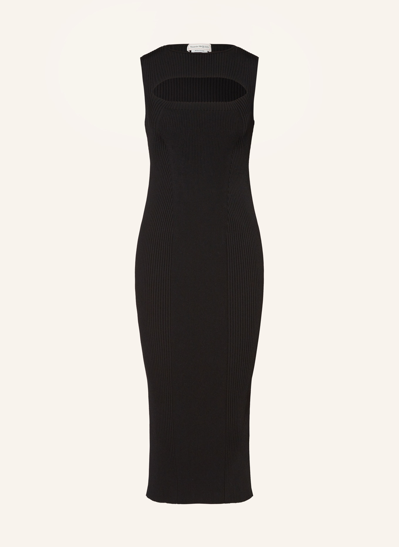 Alexander McQUEEN Knit dress with cut out