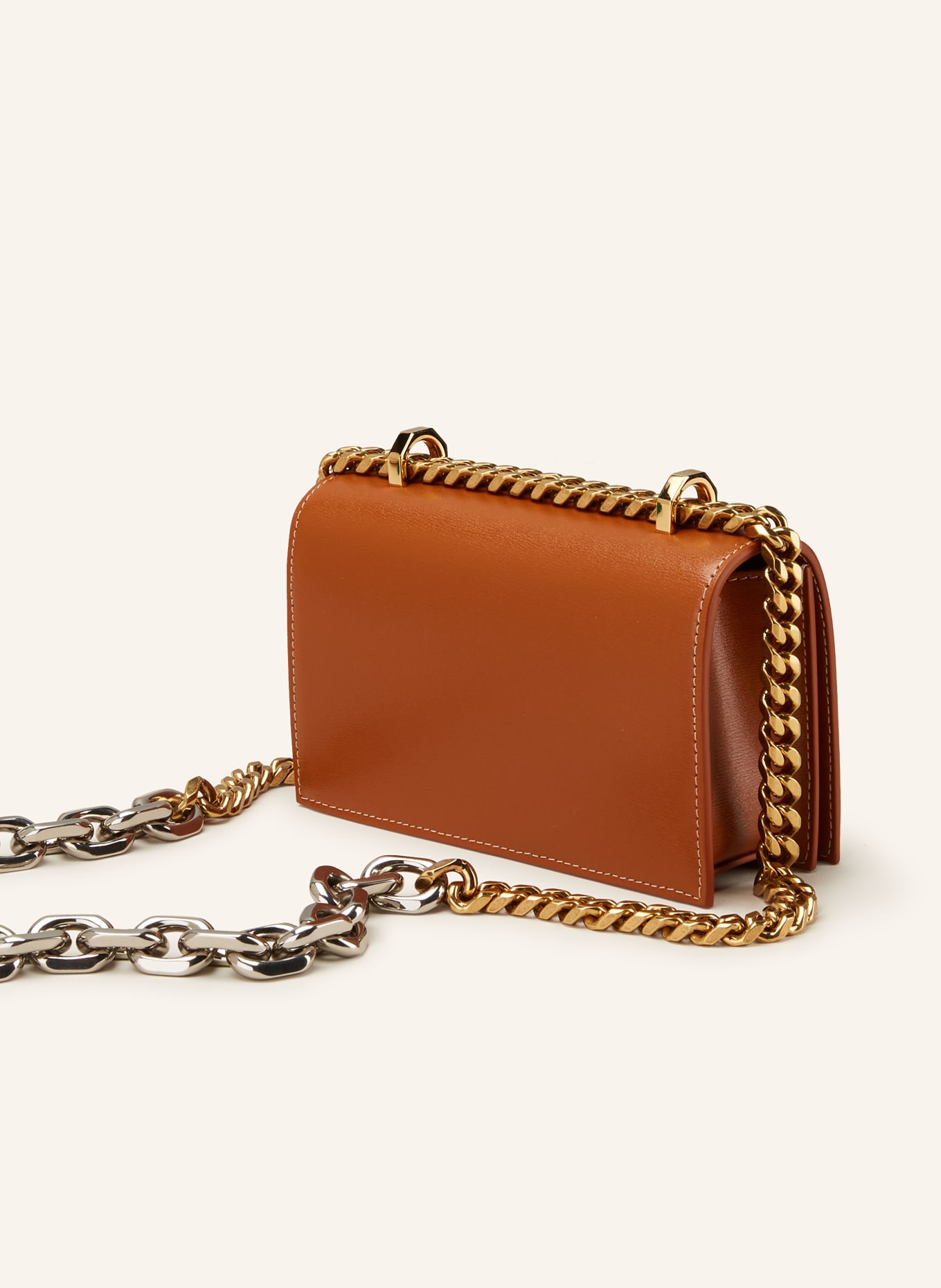 Alexander mcqueen gold bag outlet