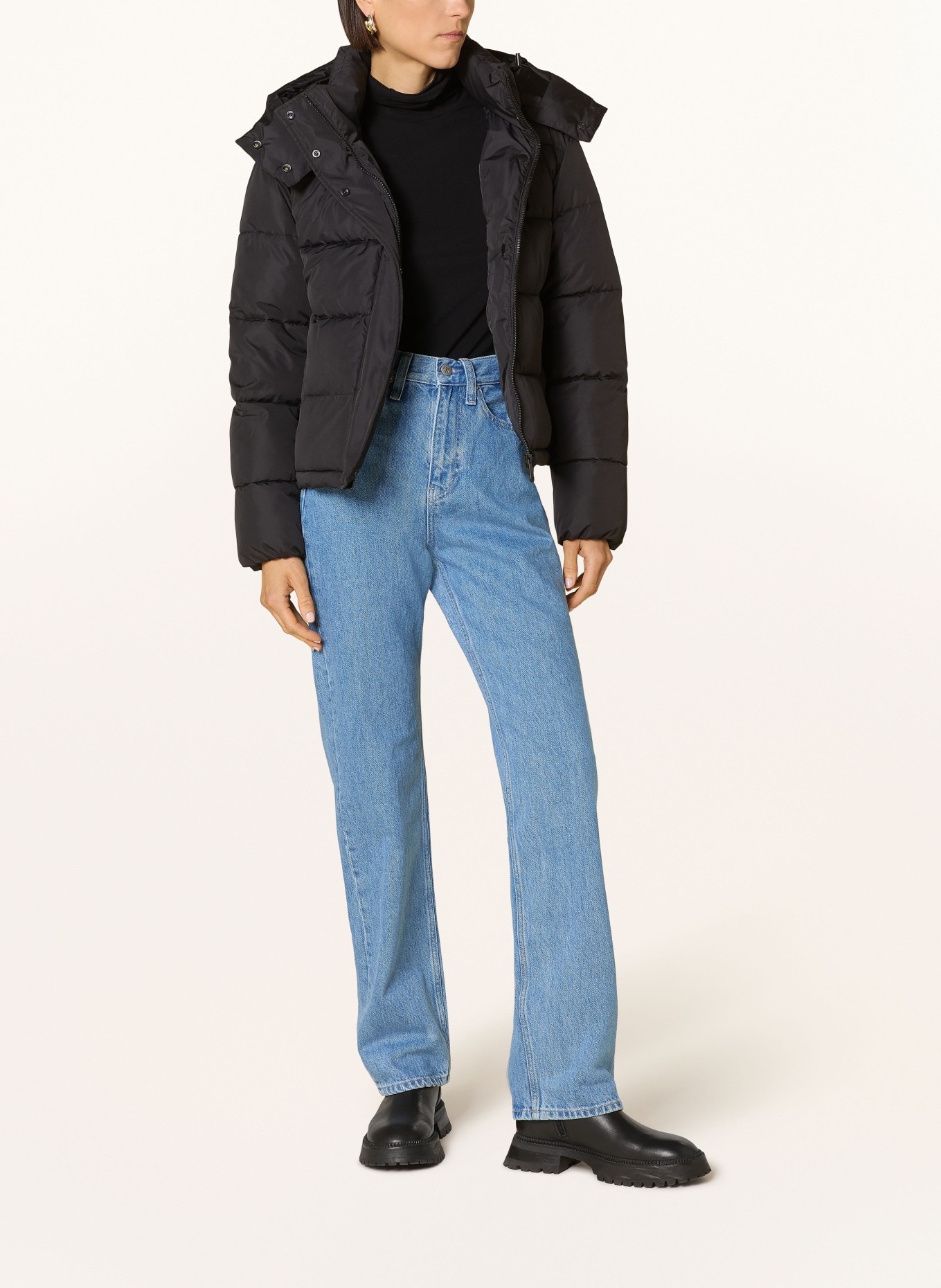 Calvin Klein Jeans Steppjacke: SCHWARZ