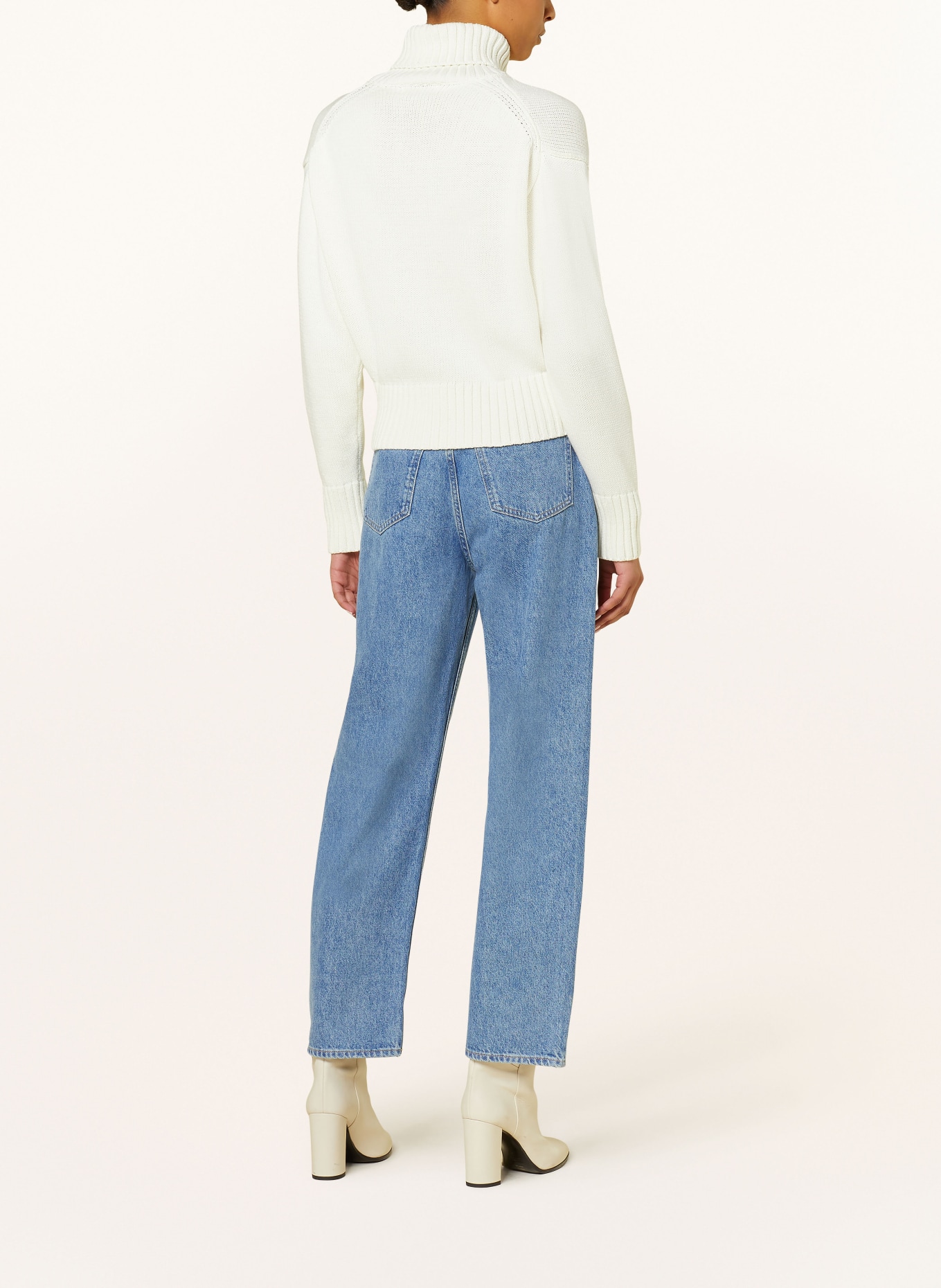 calvin ull Klein Jeans Turtleneck sweater, Color: ECRU (Image 3)