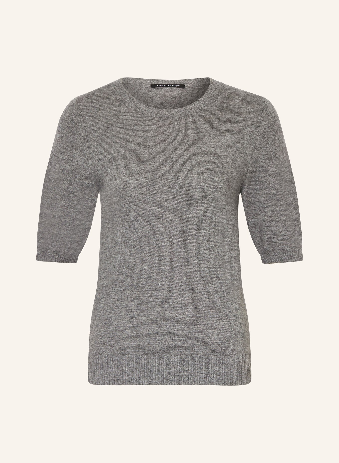 LUISA CERANO Strickshirt, Farbe: GRAU (Bild 1)