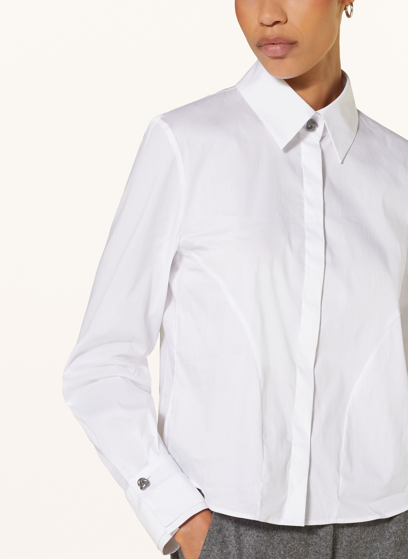 LUISA CERANO Shirt blouse, Color: WHITE (Image 4)