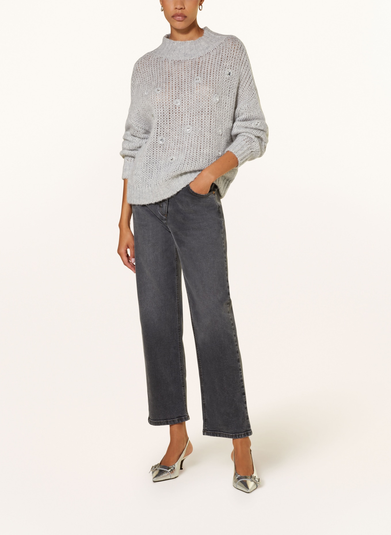 LUISA CERANO Straight jeans, Color: 1971 (Image 2)