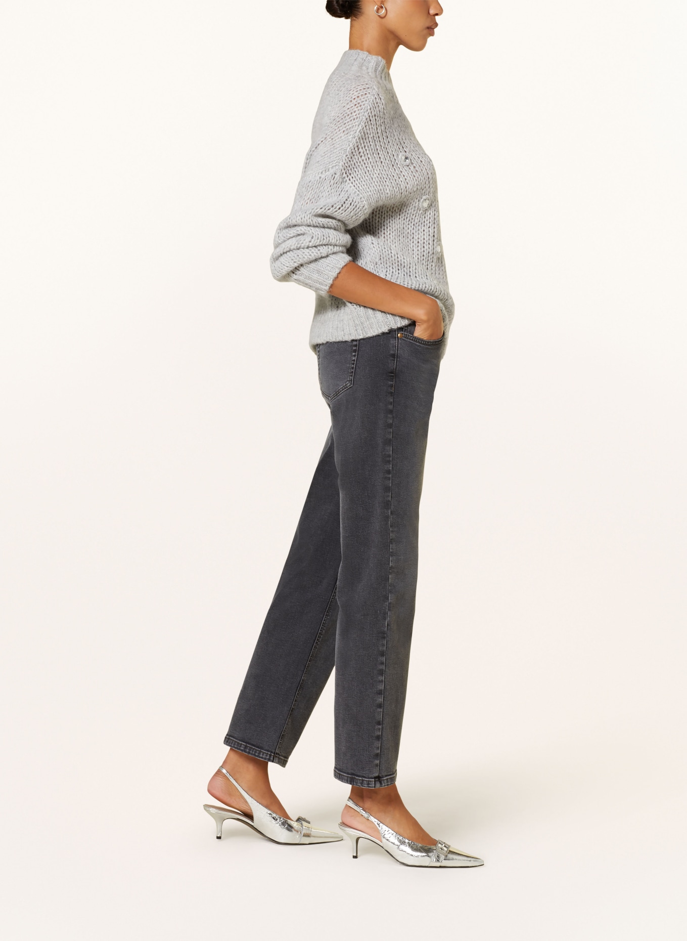 LUISA CERANO Straight jeans, Color: 1971 (Image 4)