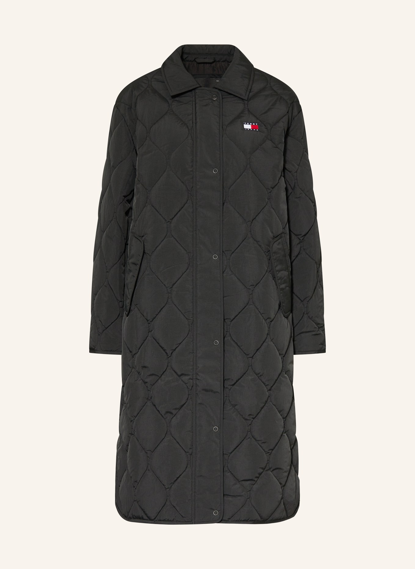 Tommy jeans quilted coat deals