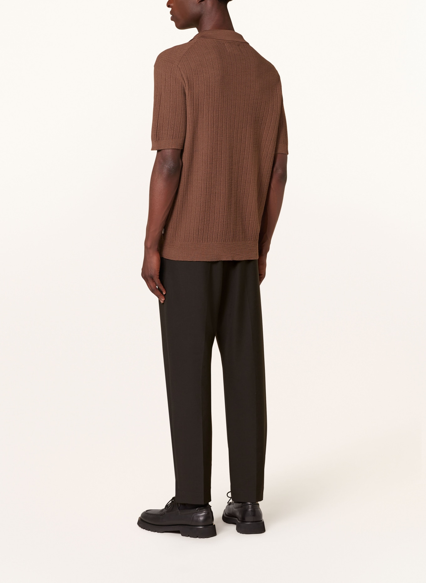 NN.07 Chino kalhoty BILLIE Relaxed Fit: ČERNÁ