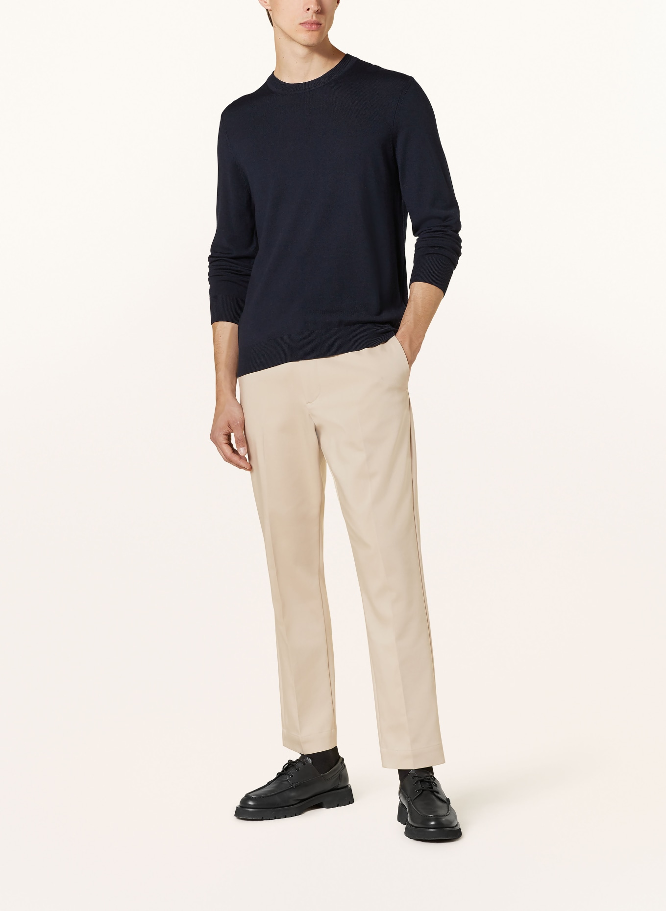 NN.07 Pullover TED: DUNKELBLAU