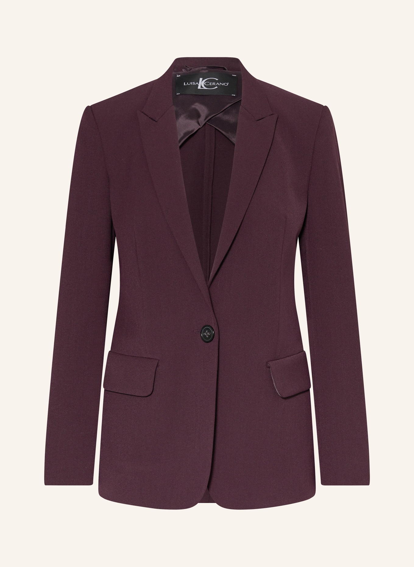 LUISA CERANO Blazer, Color: DARK PURPLE (Image 1)