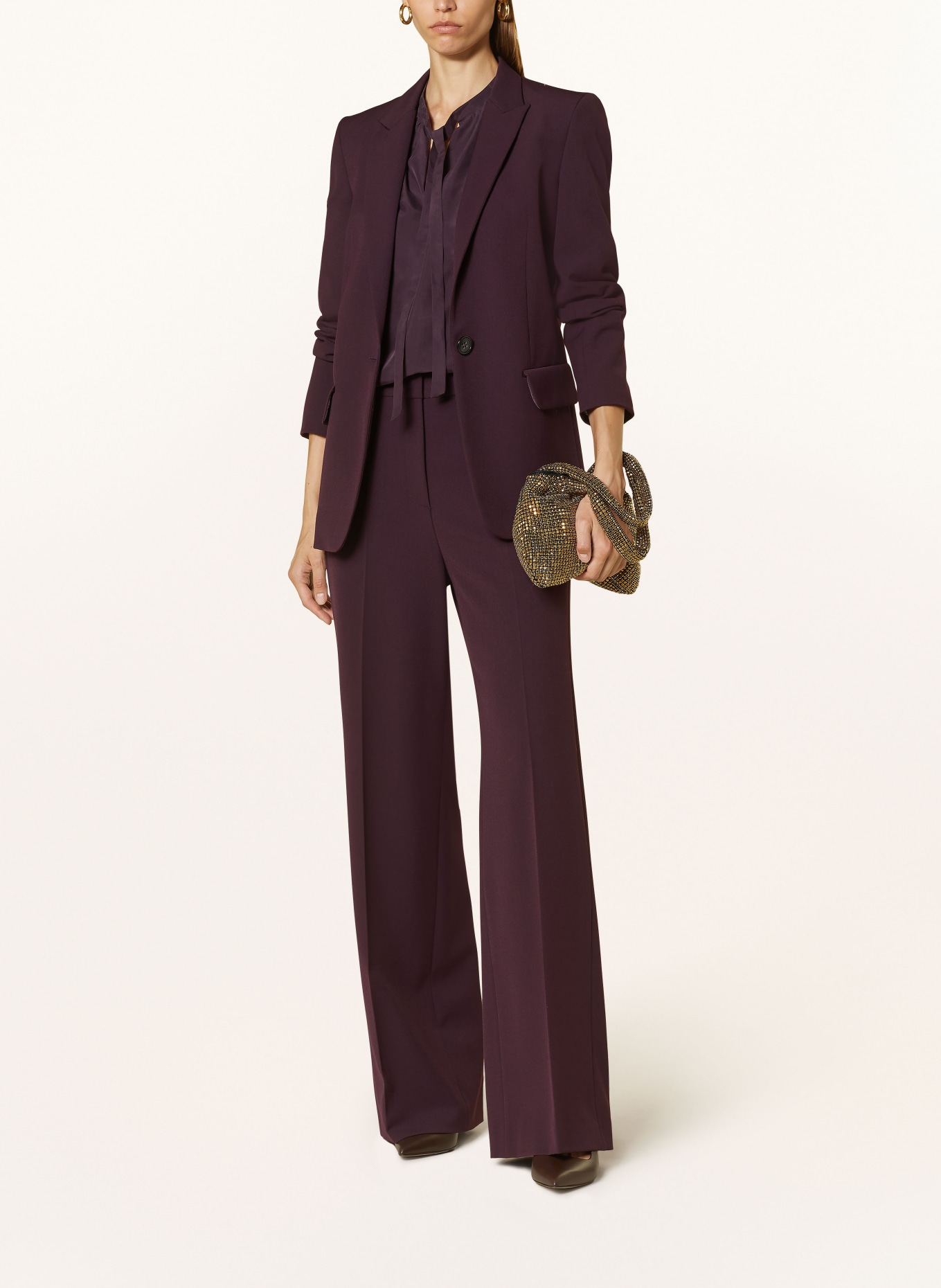 LUISA CERANO Blazer, Color: DARK PURPLE (Image 2)