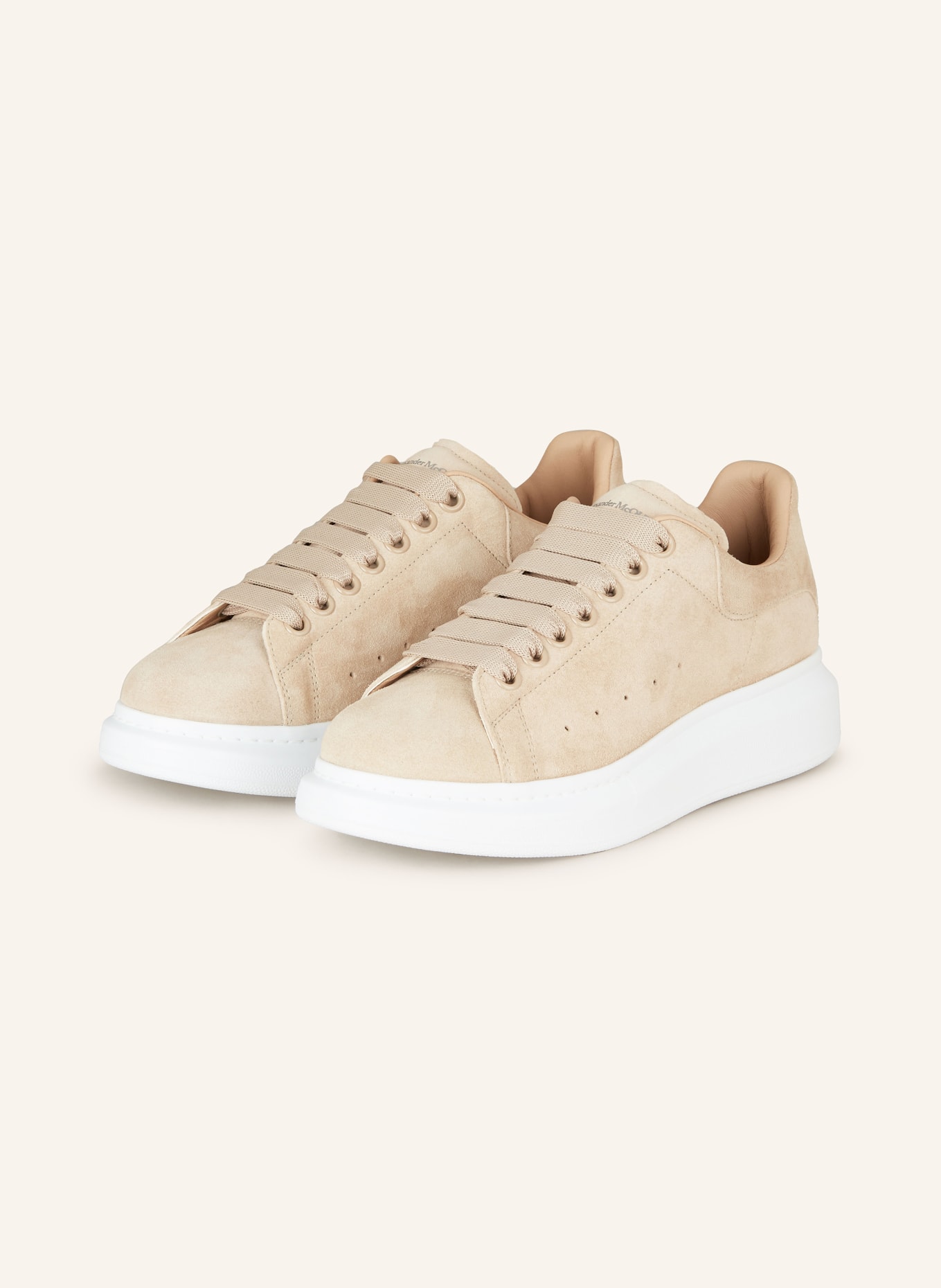 Alexander mcqueen sneakers beige clearance
