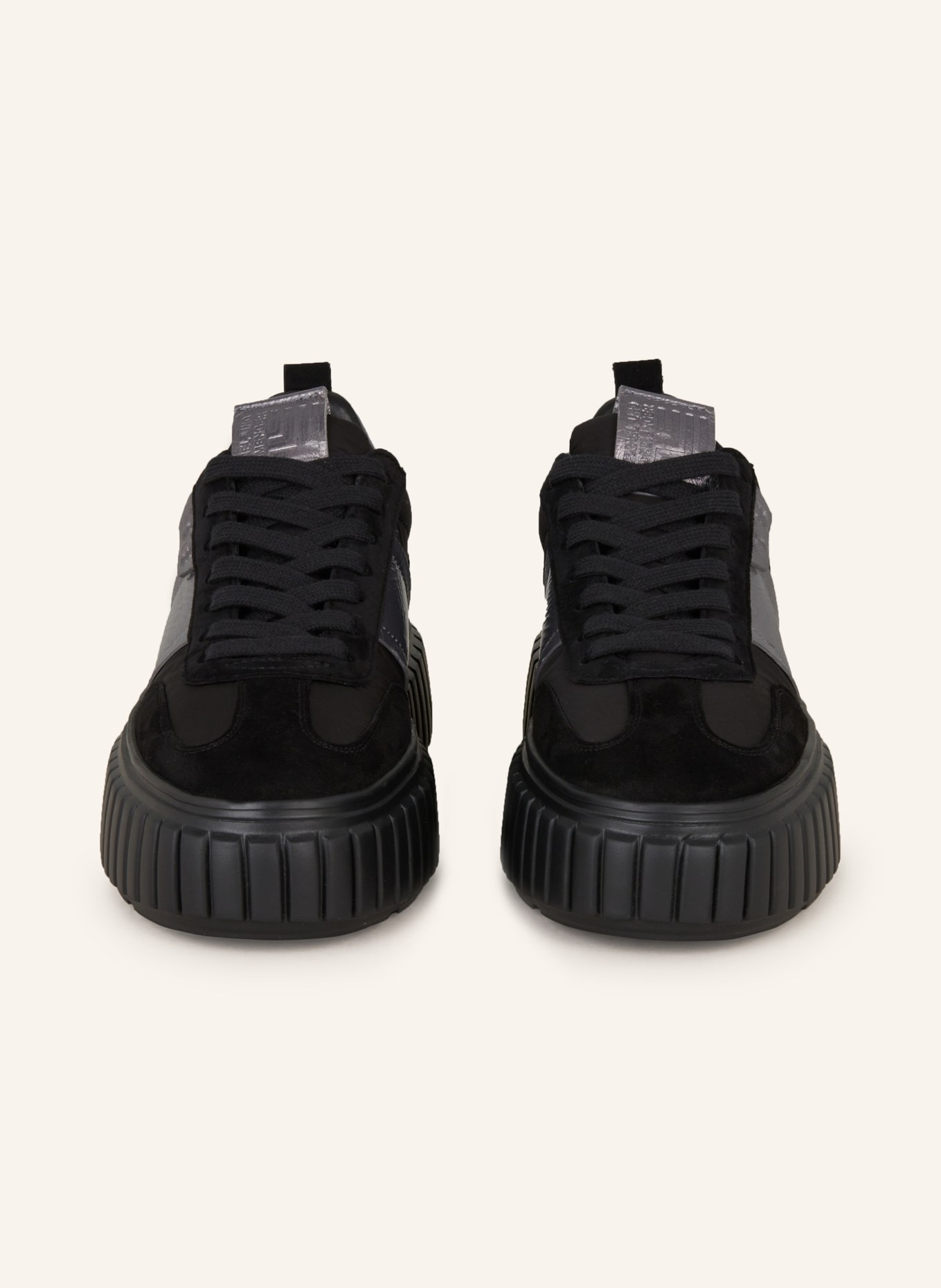 KENNEL & SCHMENGER Sneaker ZAP: SCHWARZ / GRAU