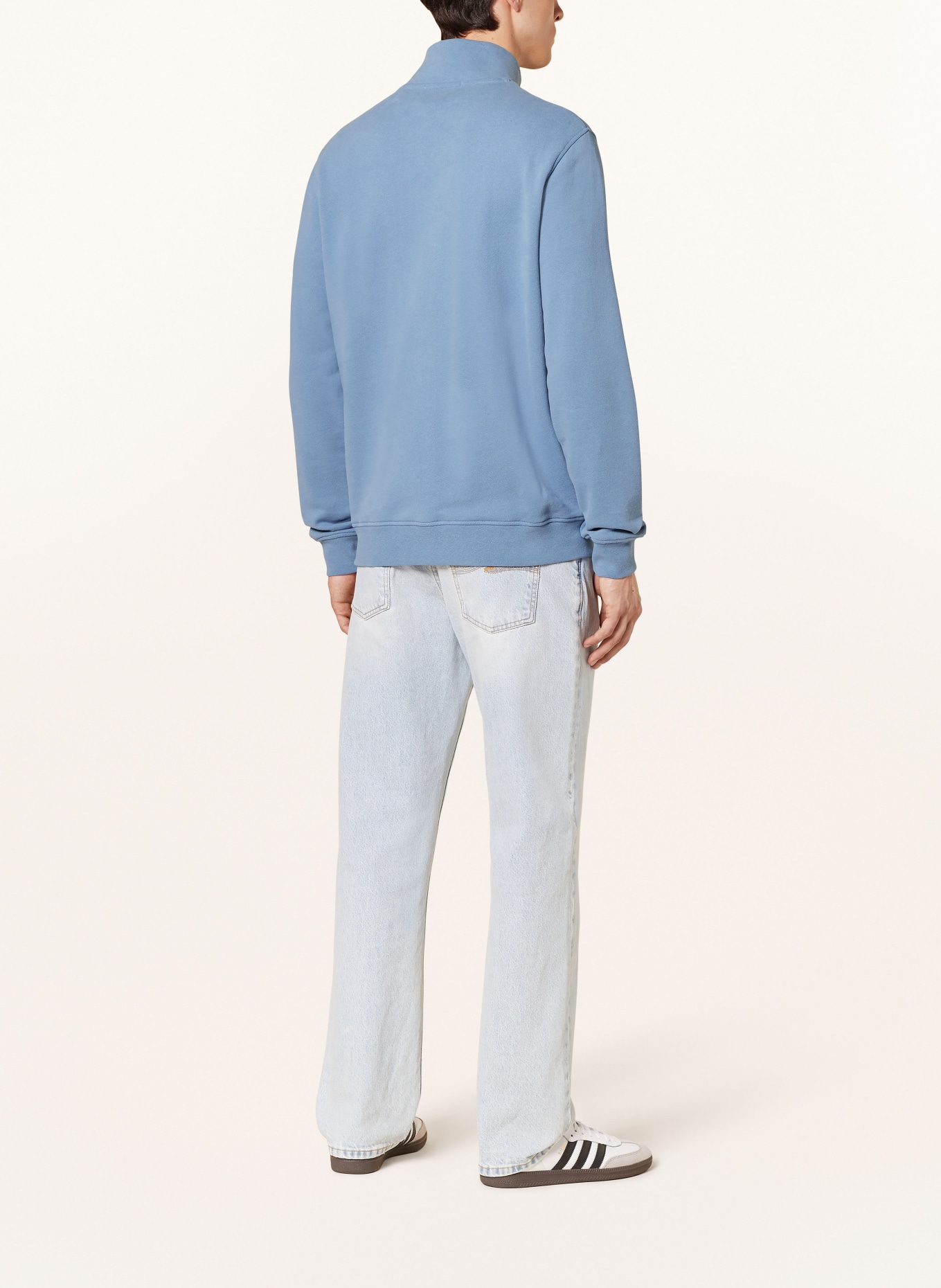 ARMEDANGELS Sweat-Troyer WAARLO: BLAU