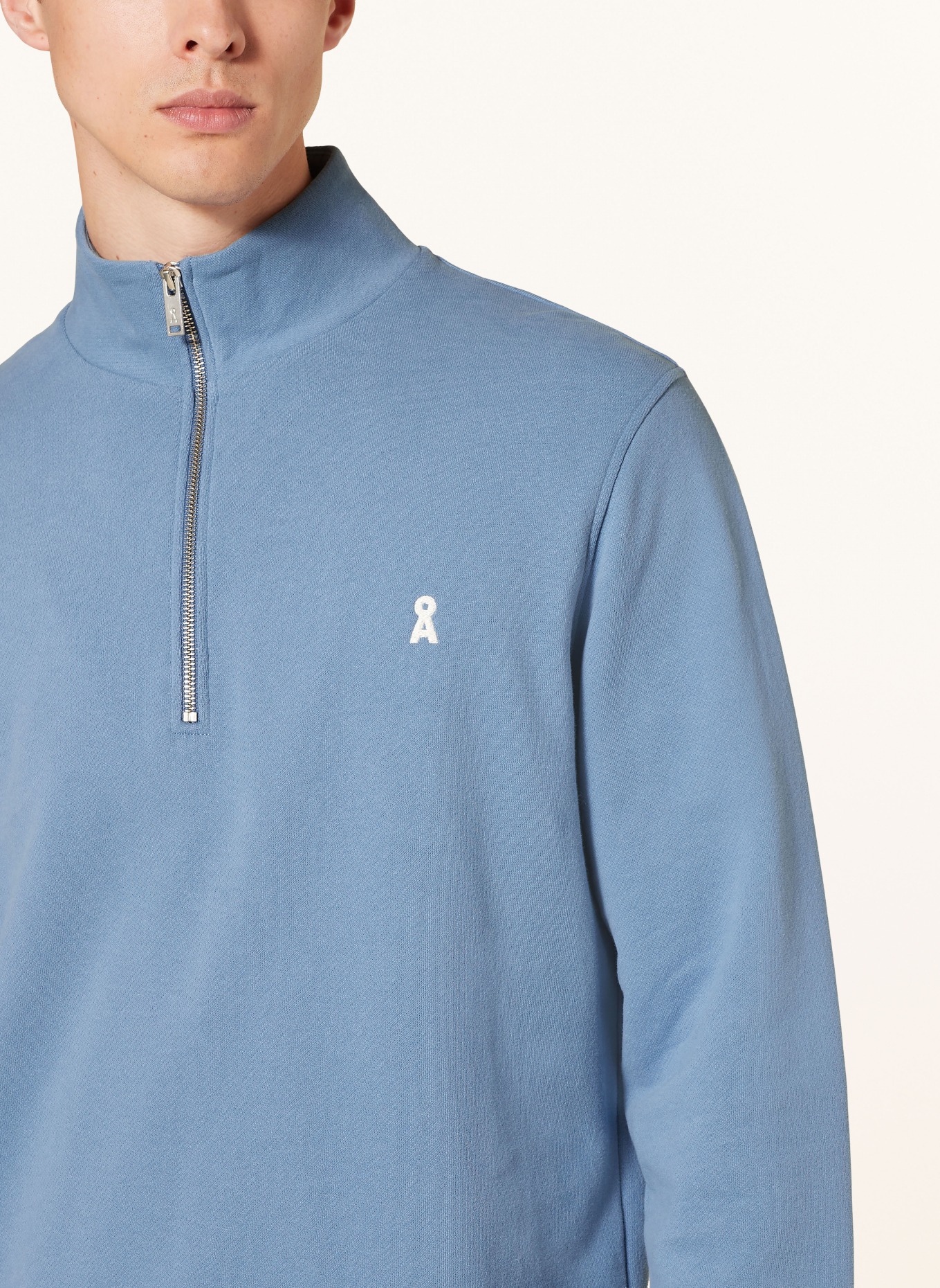 ARMEDANGELS Sweat-Troyer WAARLO: BLAU