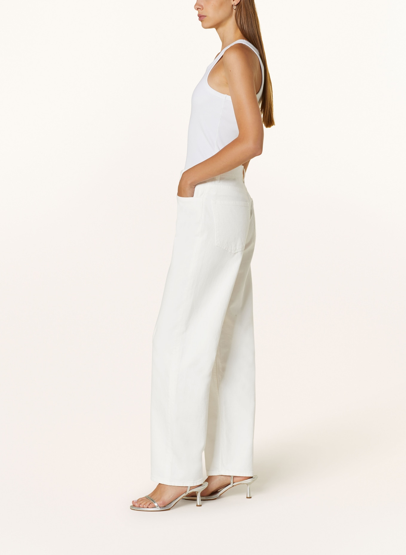 LIU JO Straight jeans: 10701 Bianco lana