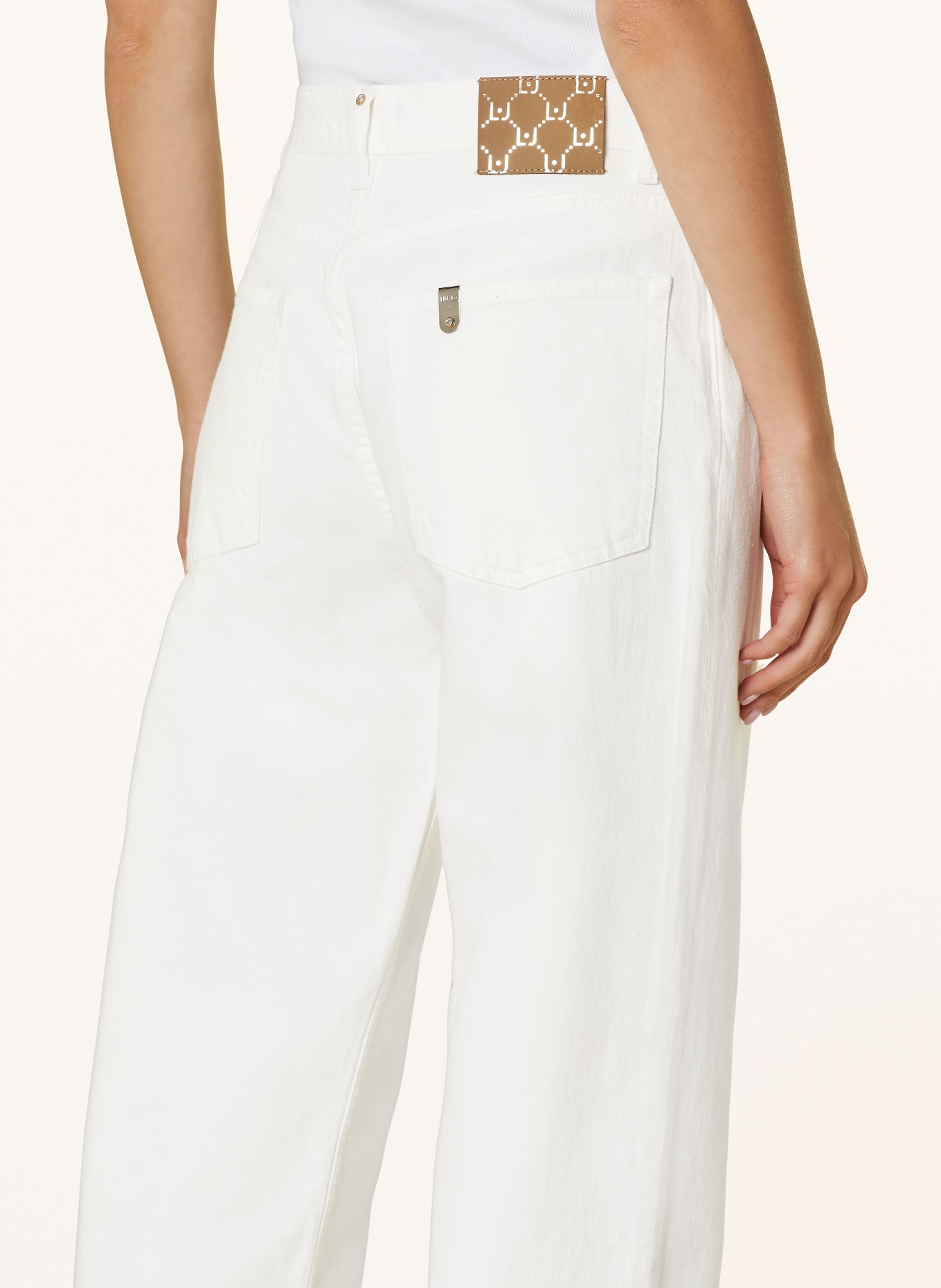 LIU JO Straight jeans: 10701 Bianco lana