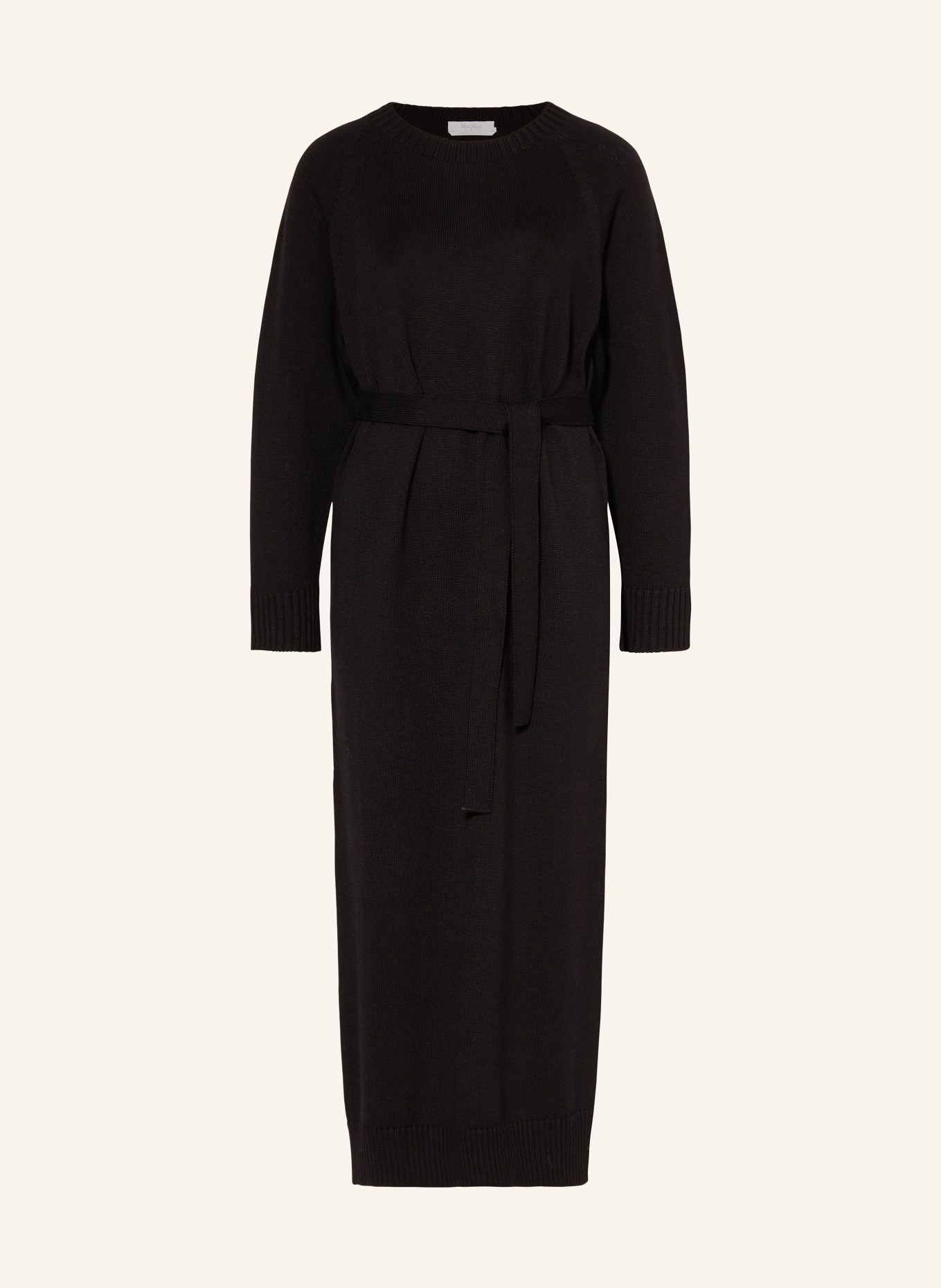 MM Knit dress SCRIVIA: BLACK