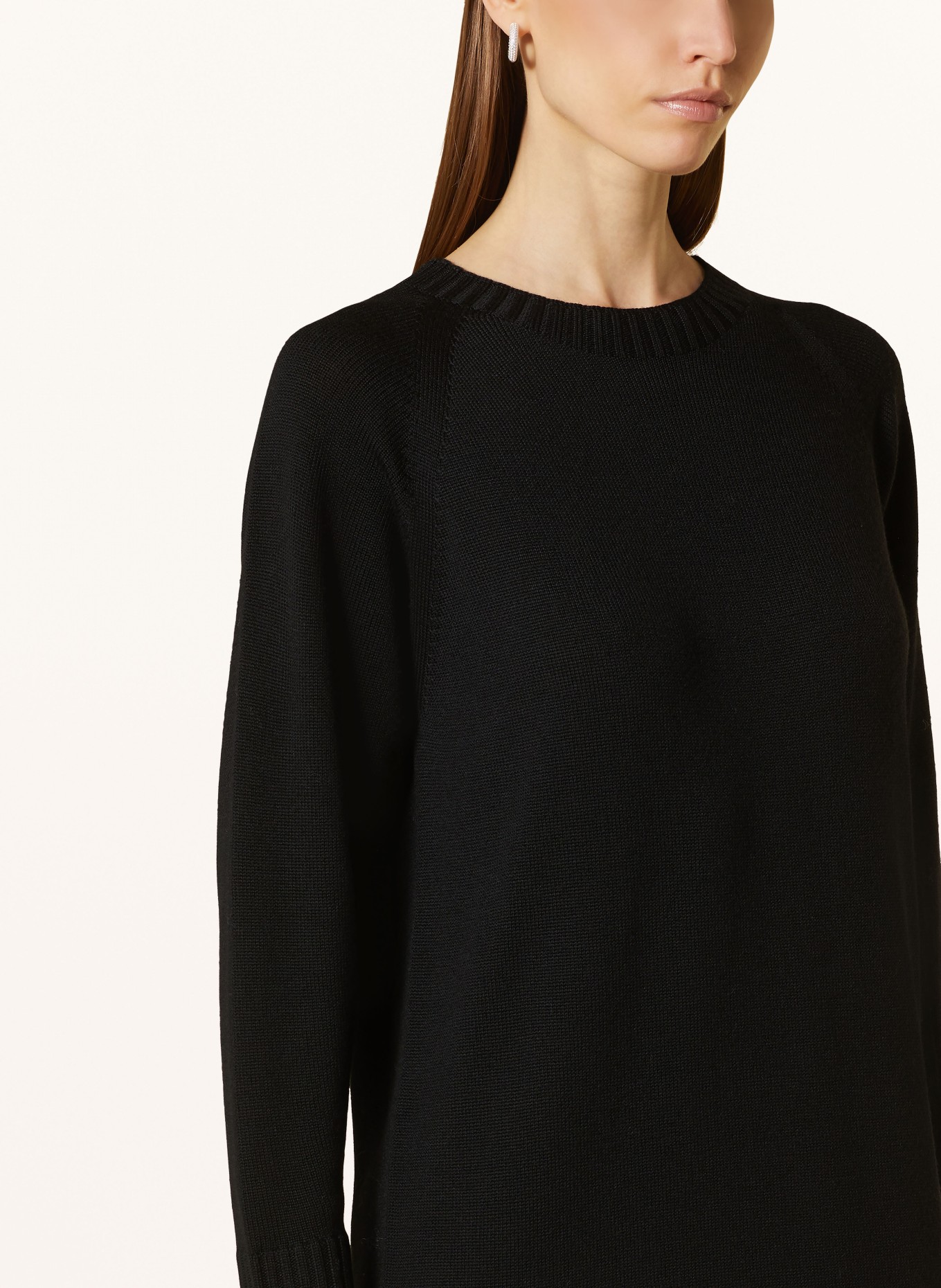 MM Knit dress SCRIVIA: BLACK