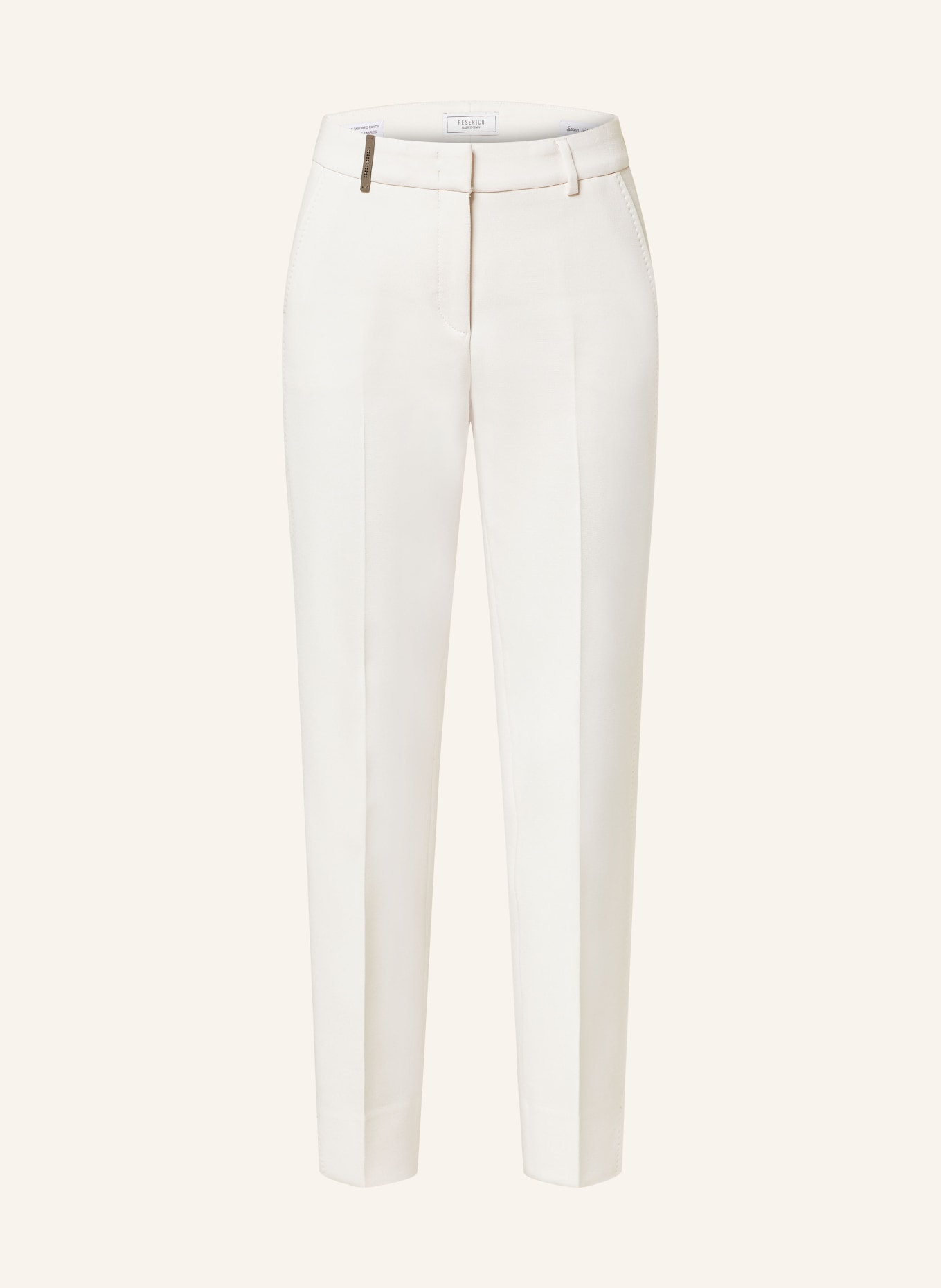 PESERICO 7/8 pants, Color: BEIGE (Image 1)