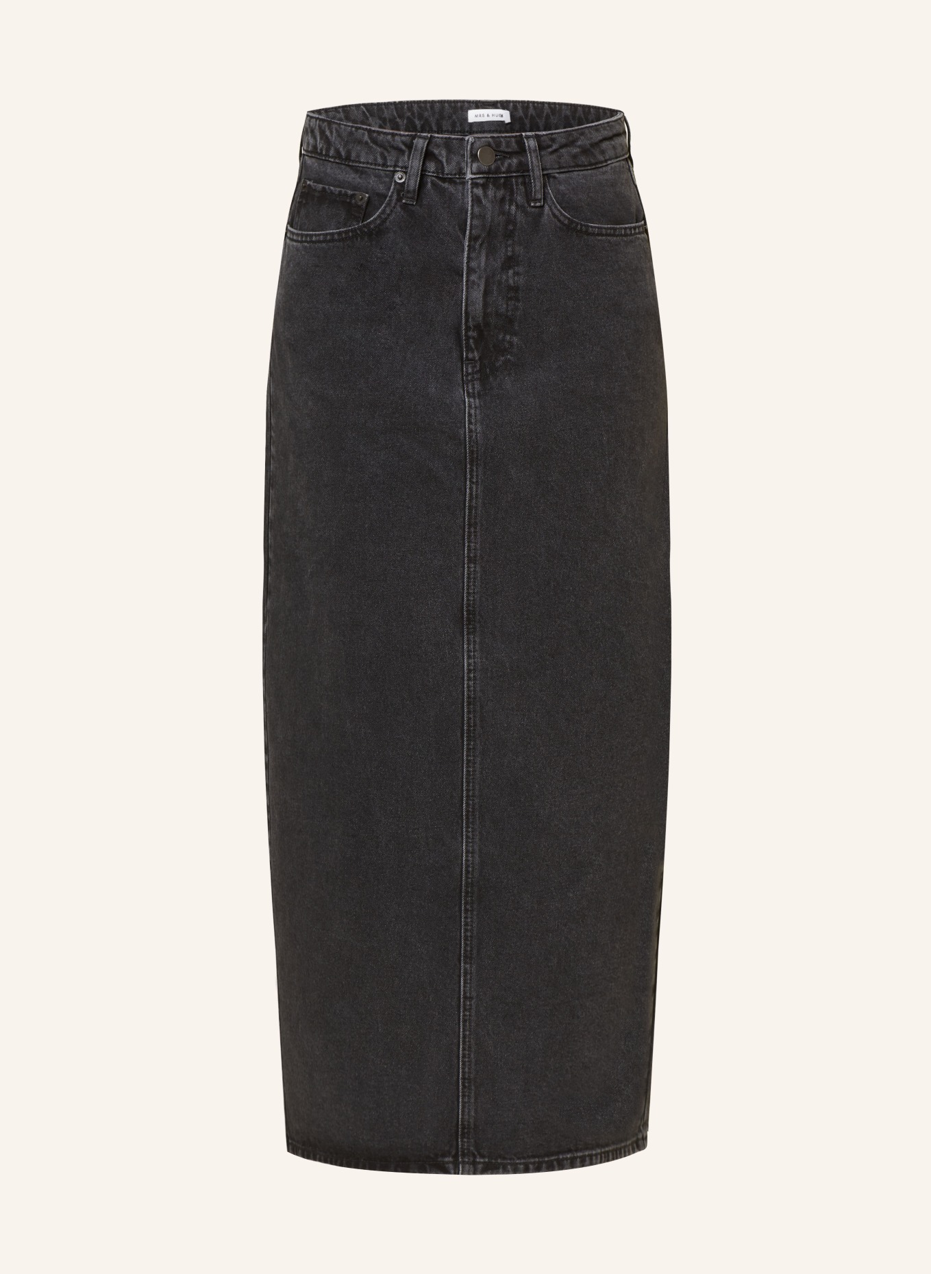 MRS & HUGS Jeansrock: DARK GREY