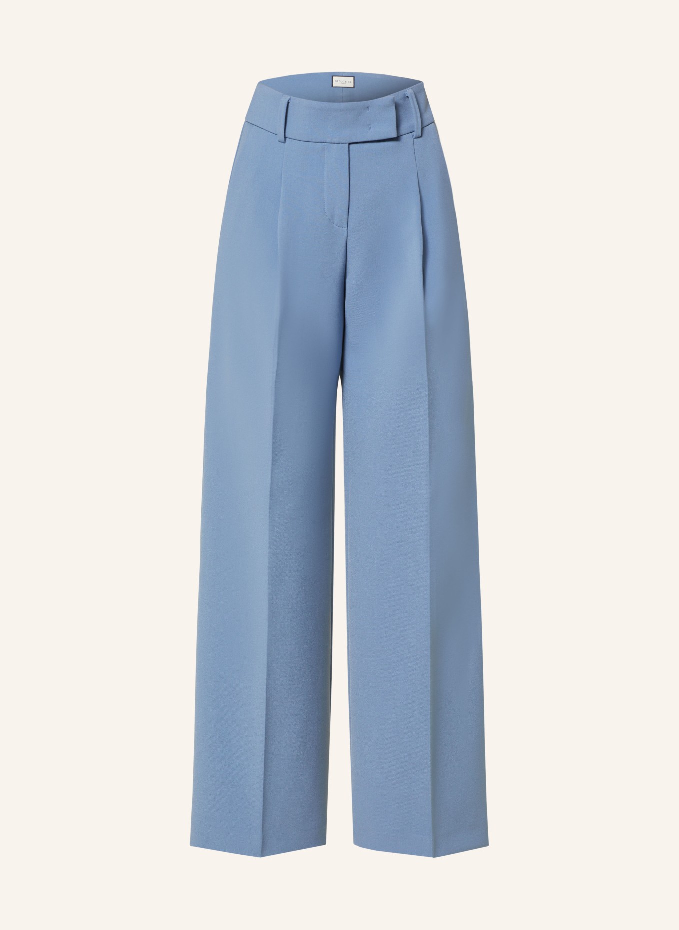 SEDUCTIVE Wide leg trousers CHRISSY, Color: BLUE (Image 1)