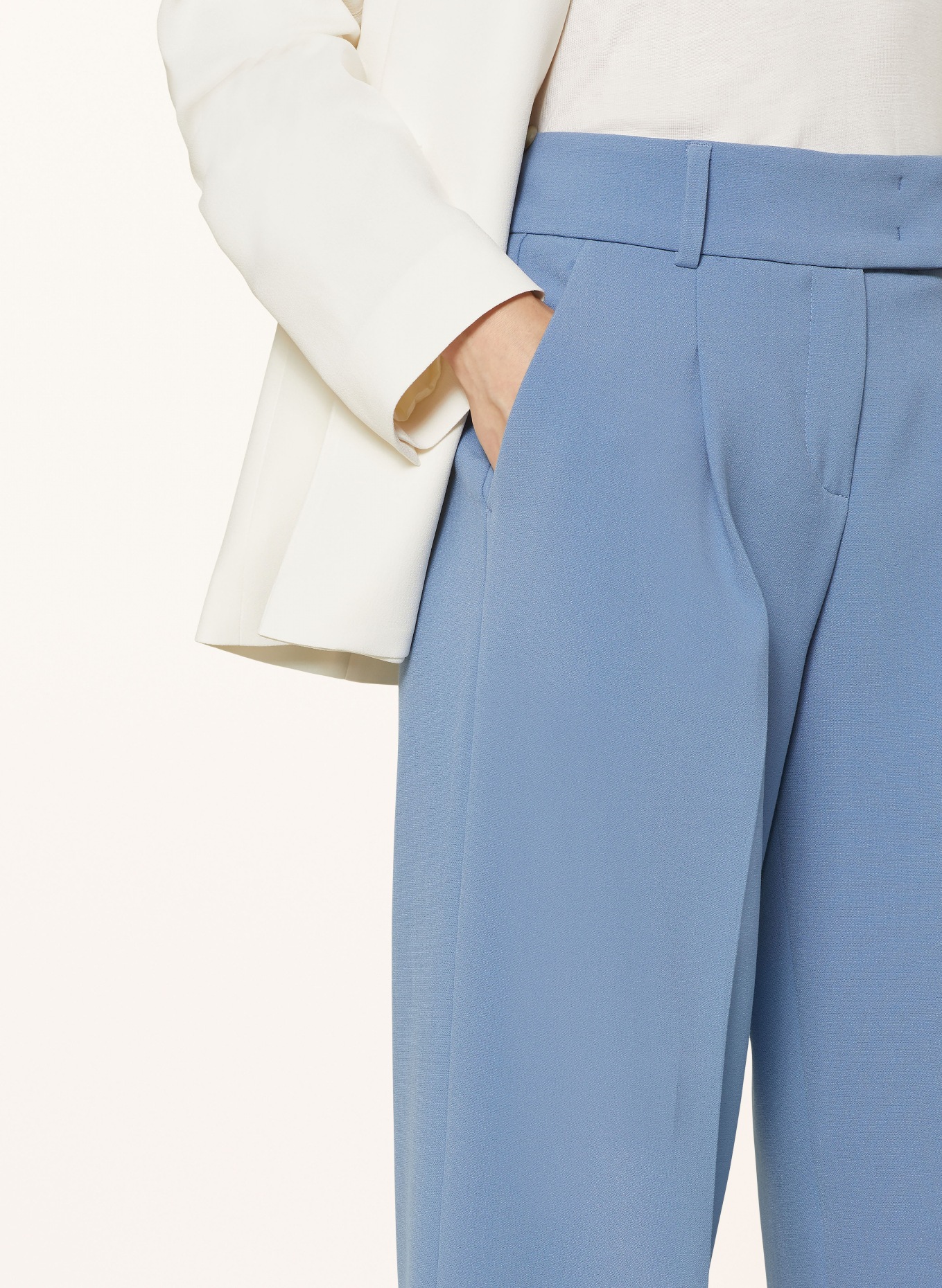 SEDUCTIVE Wide leg trousers CHRISSY, Color: BLUE (Image 5)