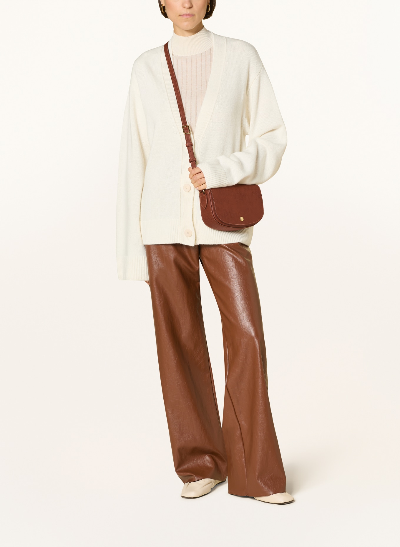 LONGCHAMP Umhängetasche ÉPURE: BRAUN