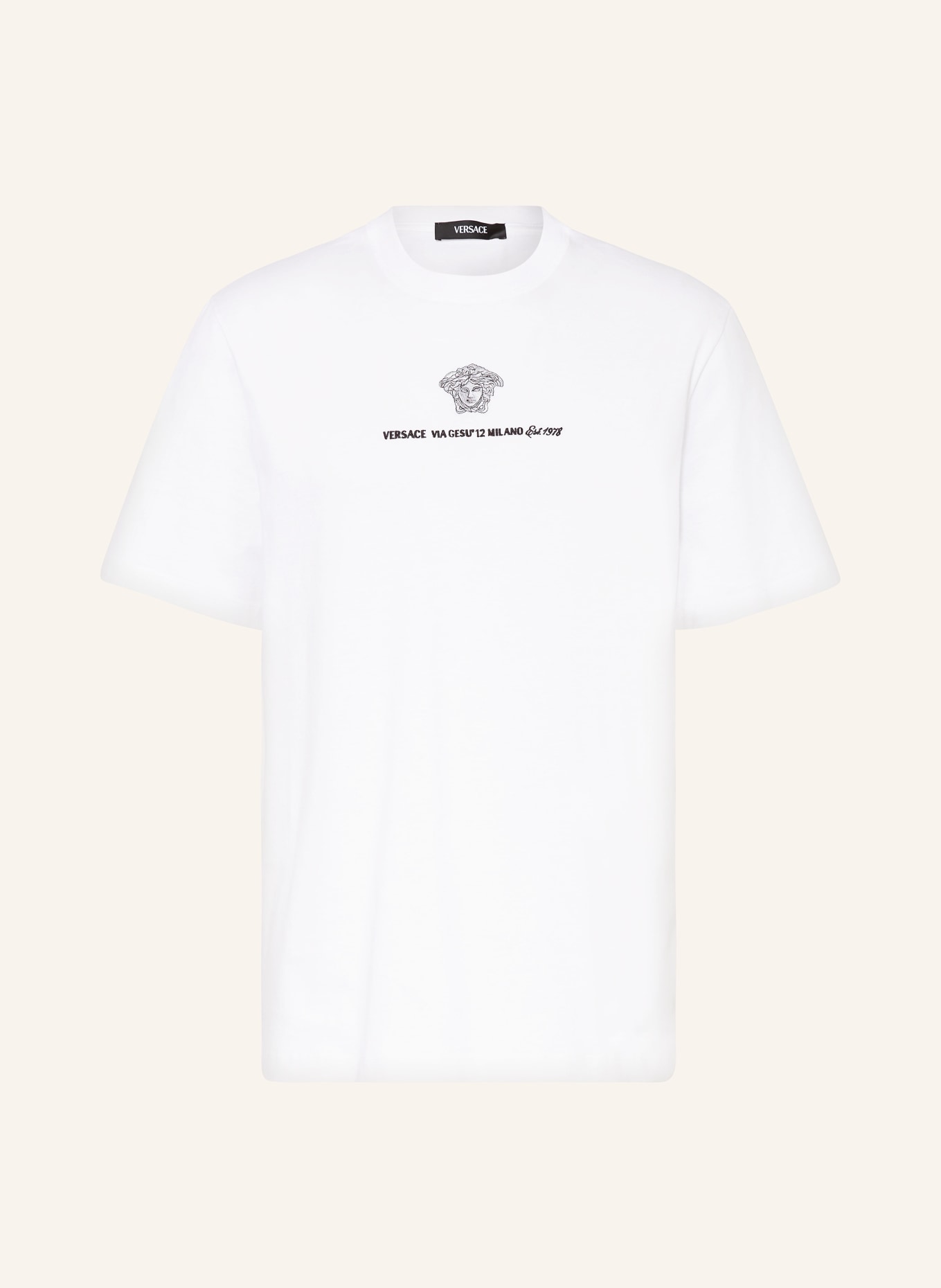T shirt versace medusa shop