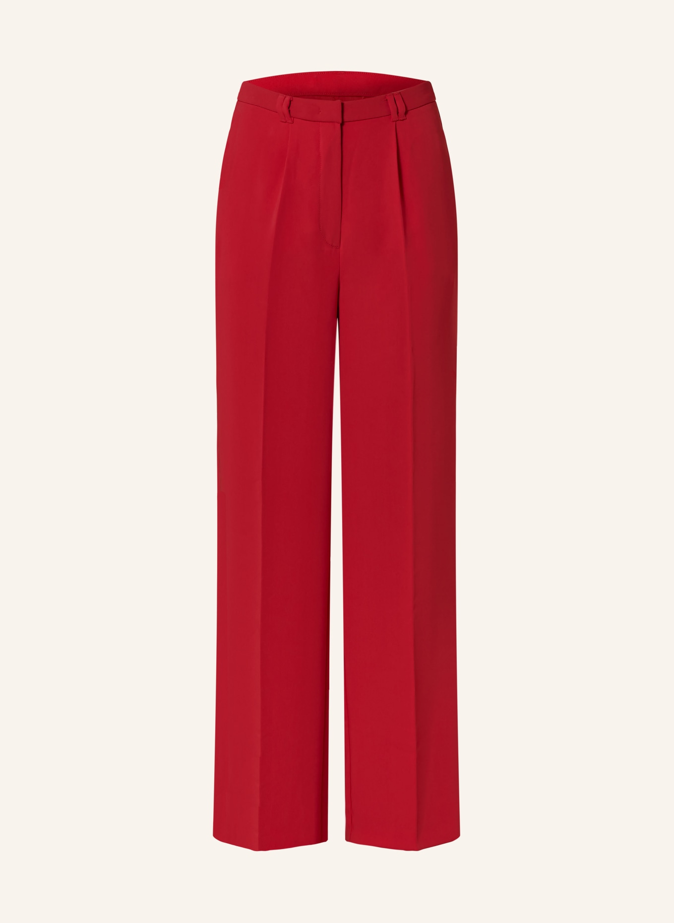 BETTY&CO Wide leg trousers, Color: RED (Image 1)