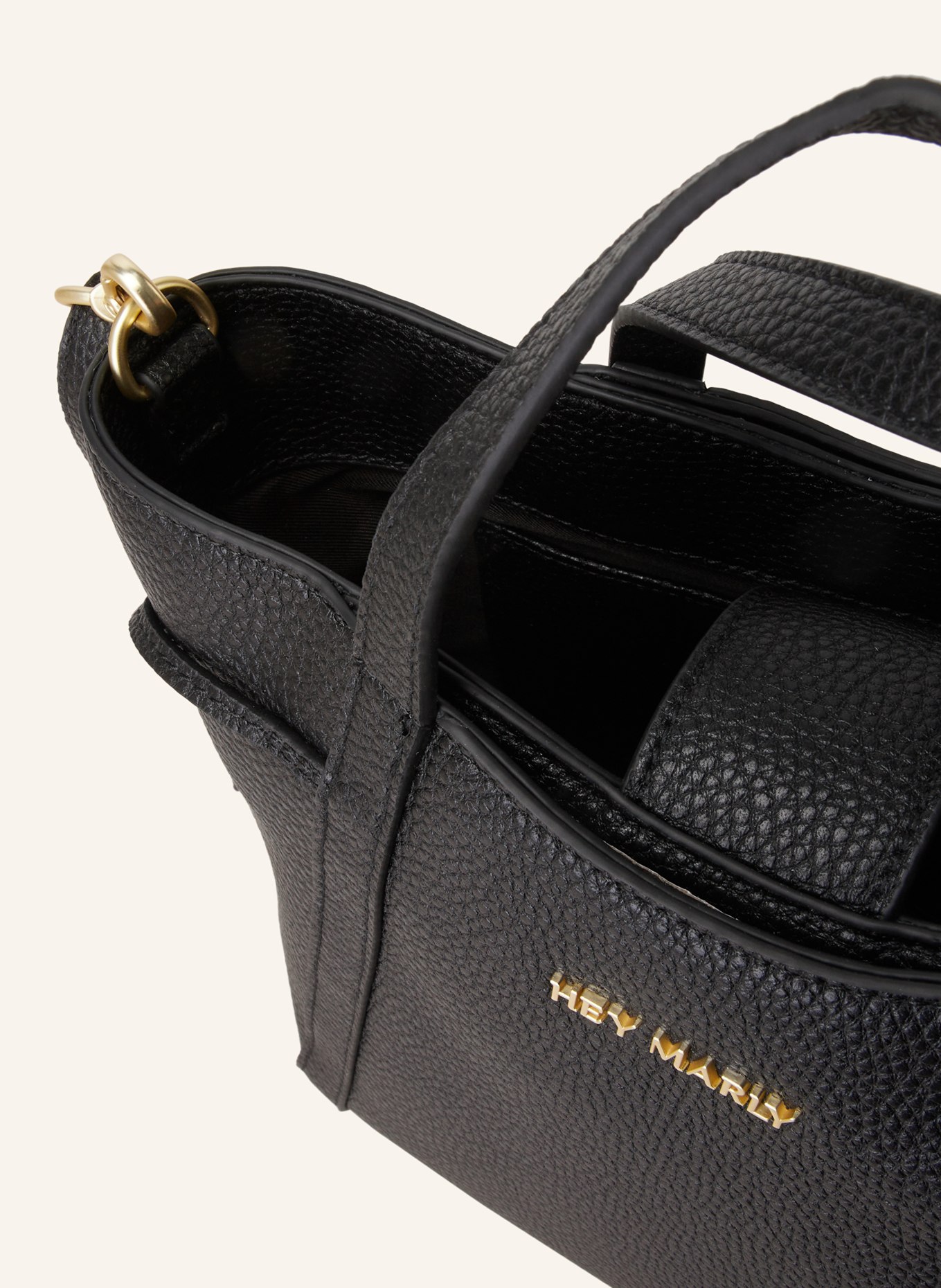 HEY MARLY Handtasche PRETTY WONDER, Farbe: SCHWARZ (Bild 3)